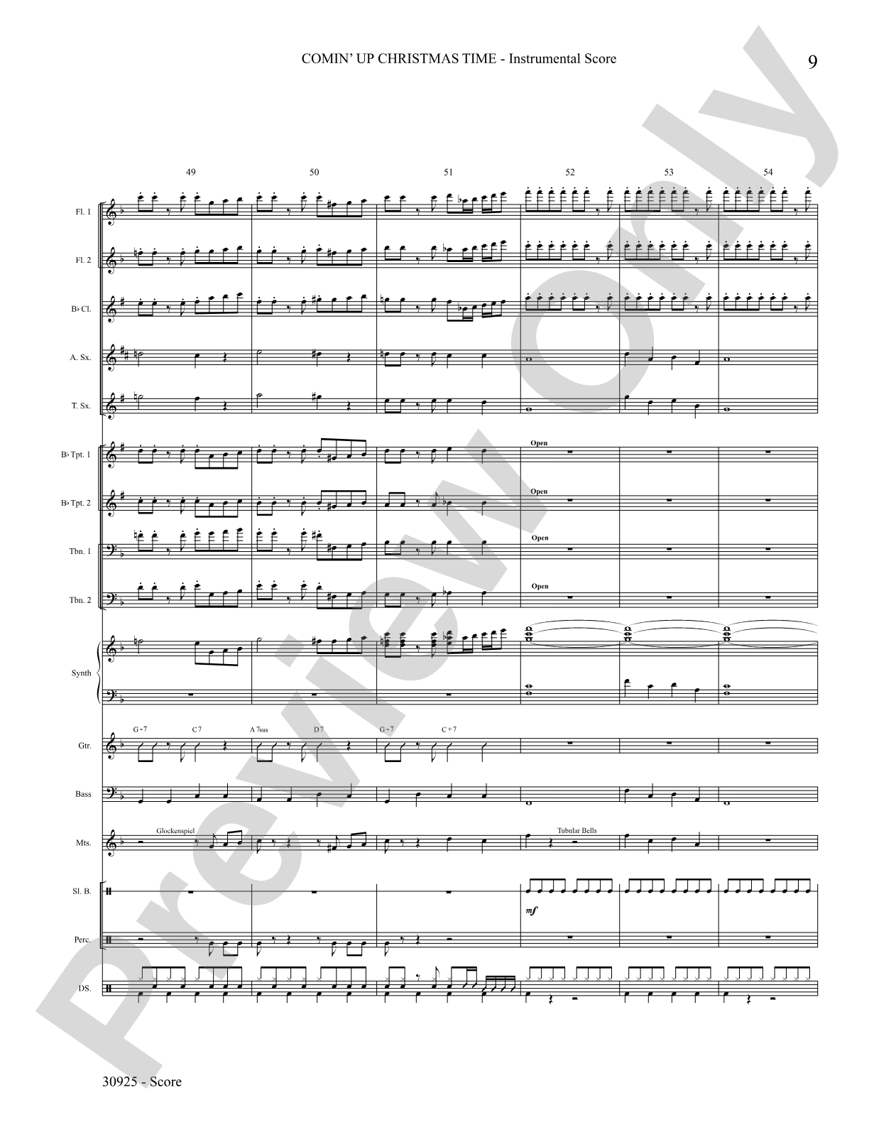 Comin' Up Christmas Time: Choral SoundPax