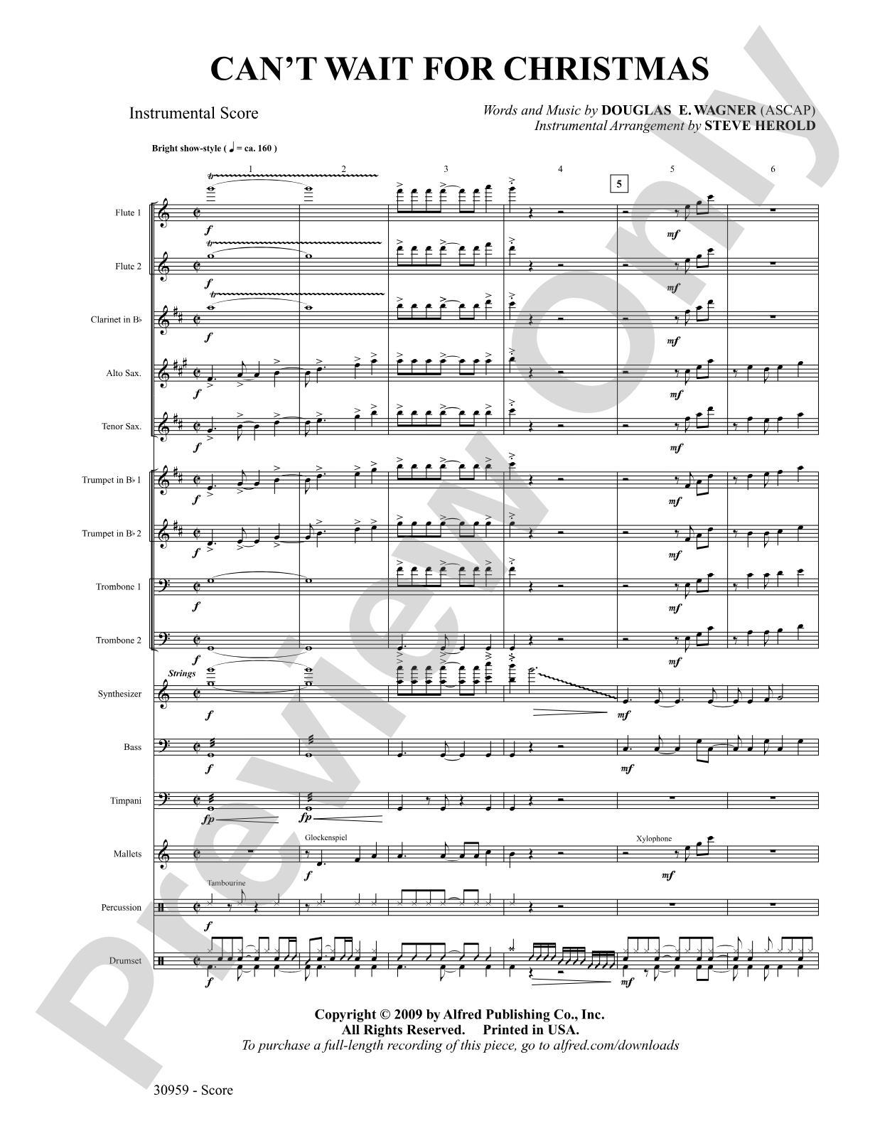 Can't Wait for Christmas: Choral SoundPax