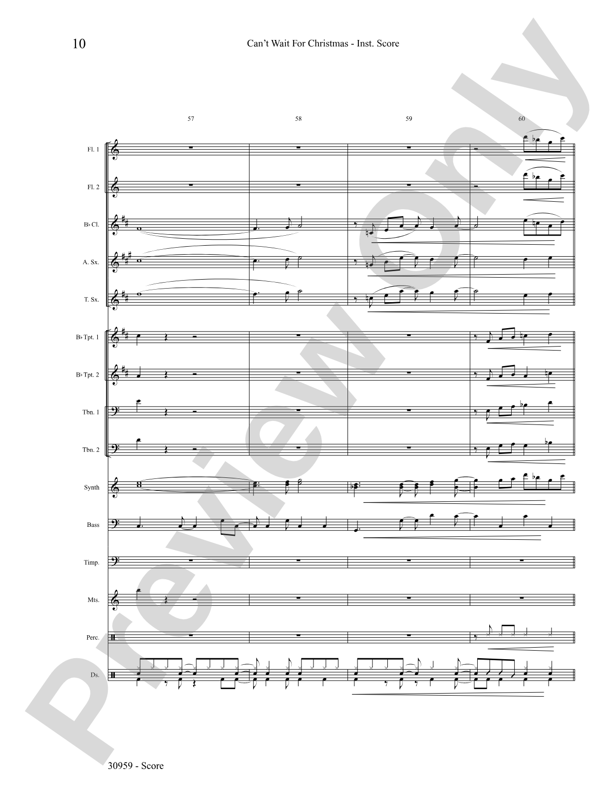 Can't Wait for Christmas: Choral SoundPax