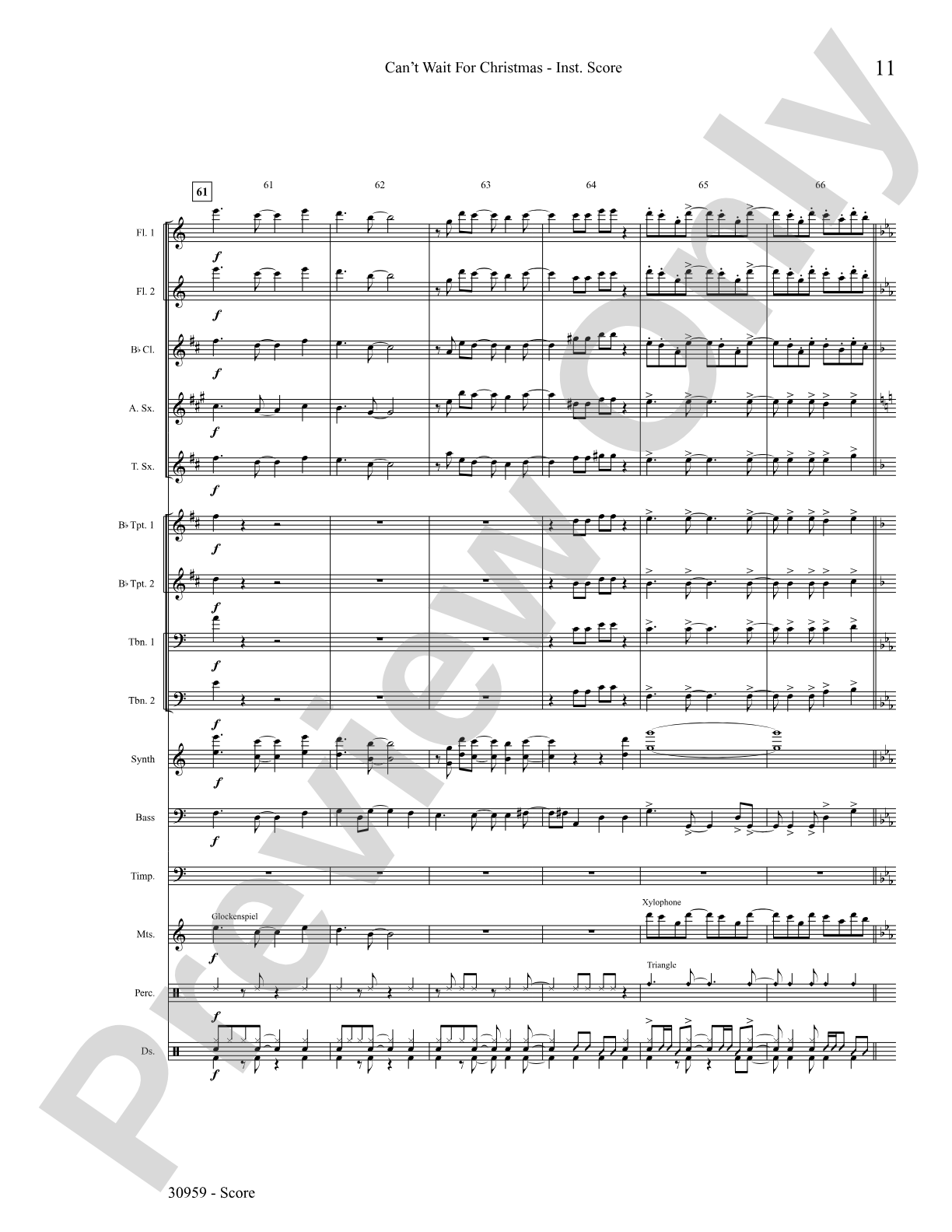 Can't Wait for Christmas: Choral SoundPax