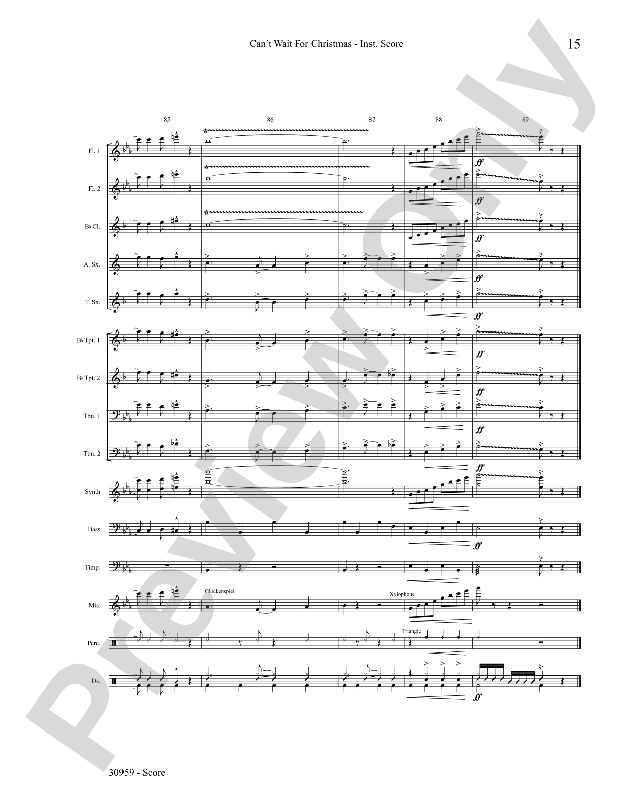 Can't Wait for Christmas: Choral SoundPax