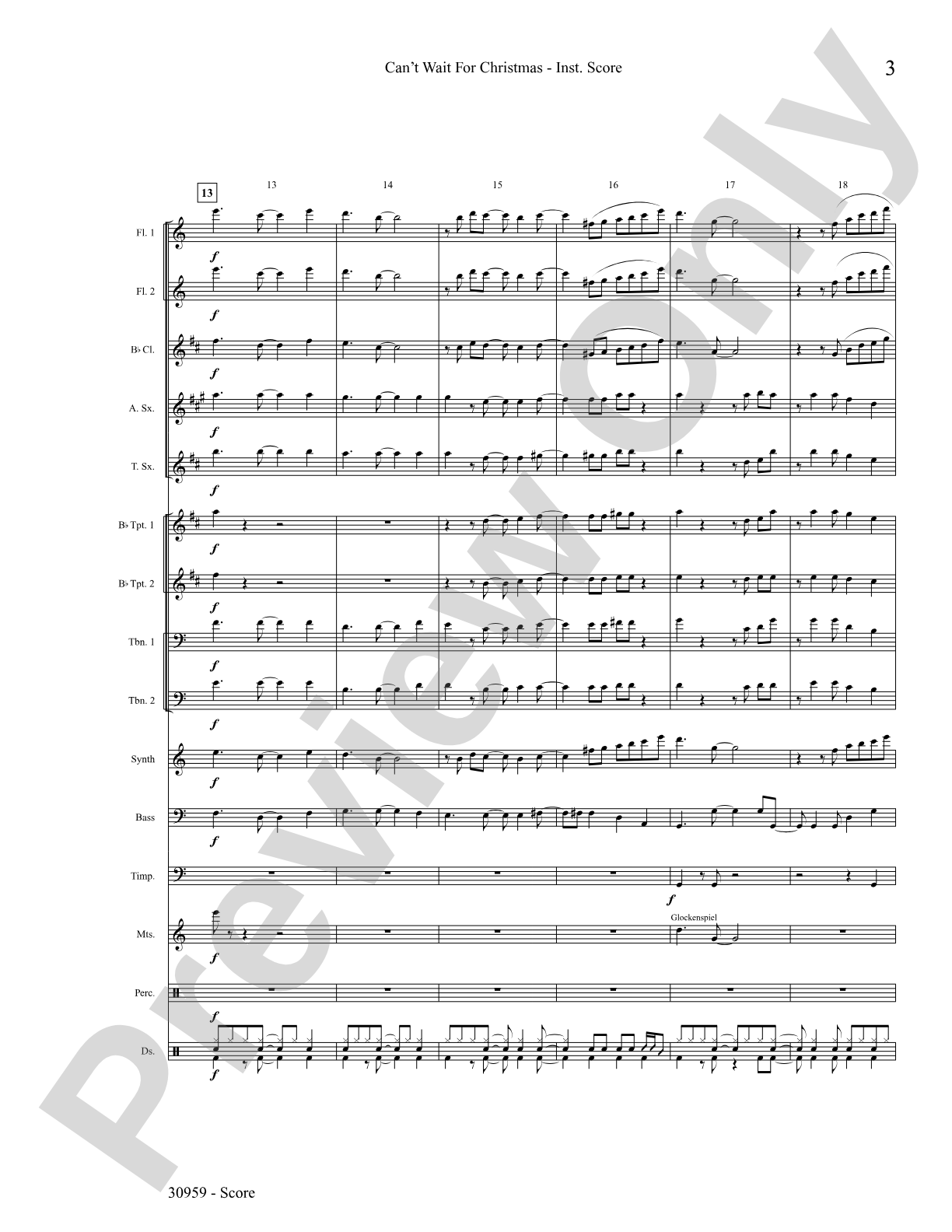 Can't Wait for Christmas: Choral SoundPax