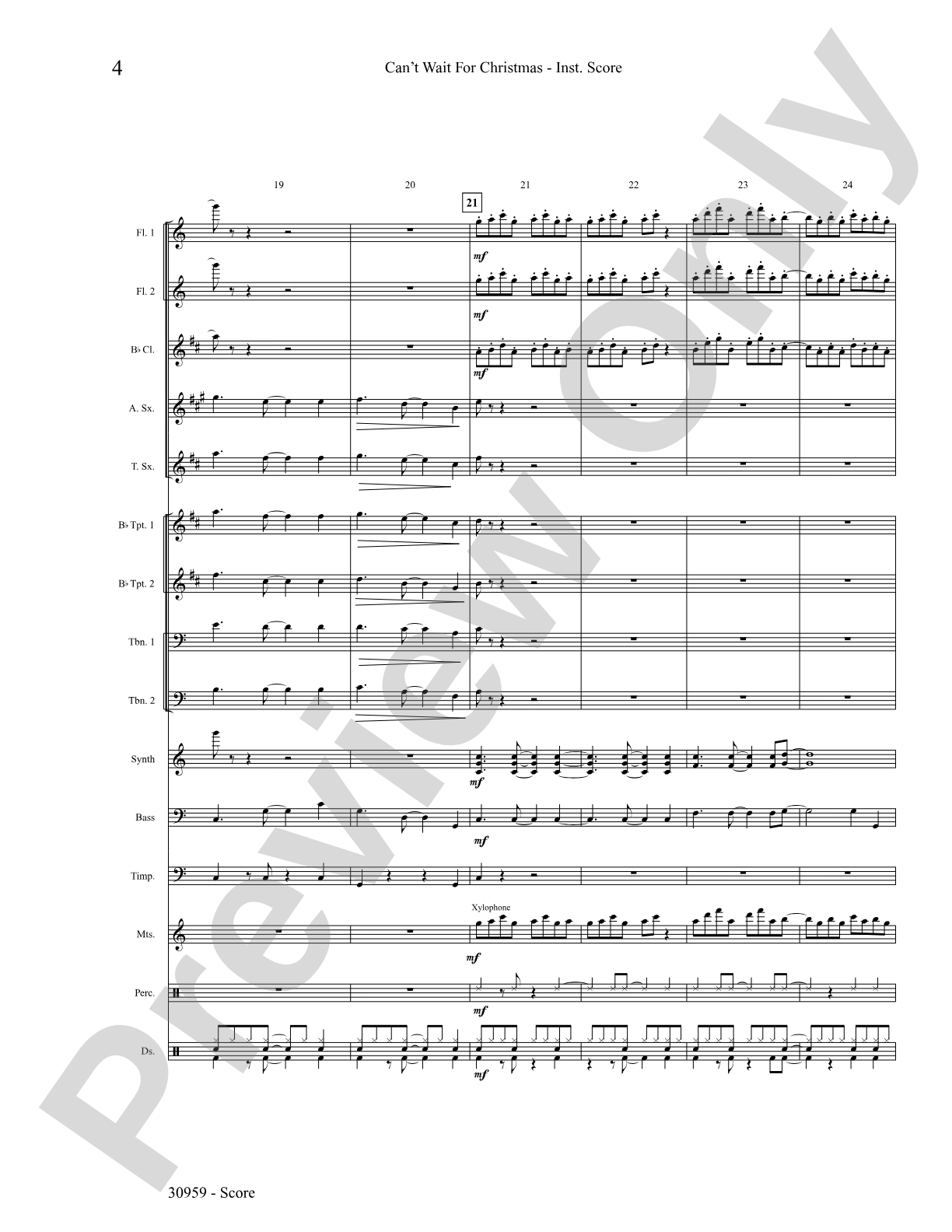 Can't Wait for Christmas: Choral SoundPax