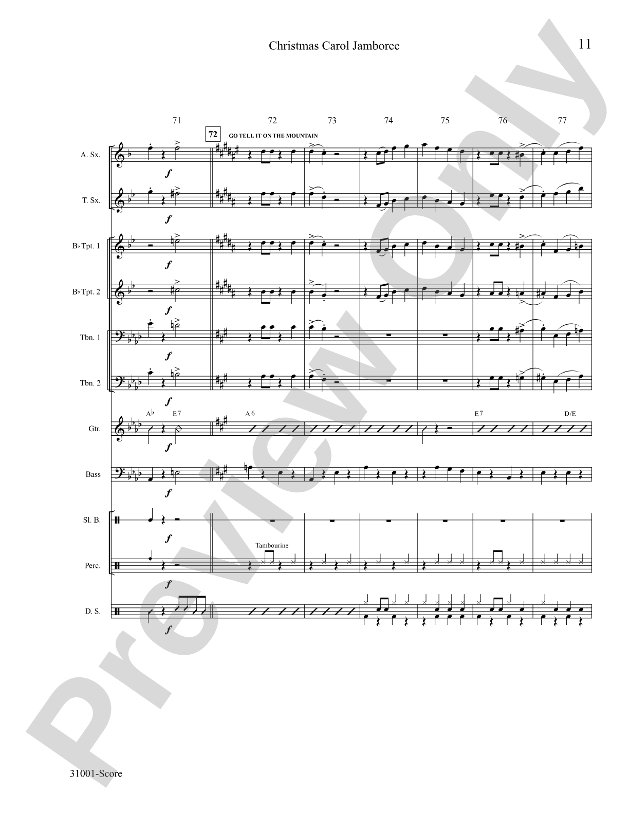 Christmas Carol Jamboree (A Holiday Hoedown): Choral SoundPax