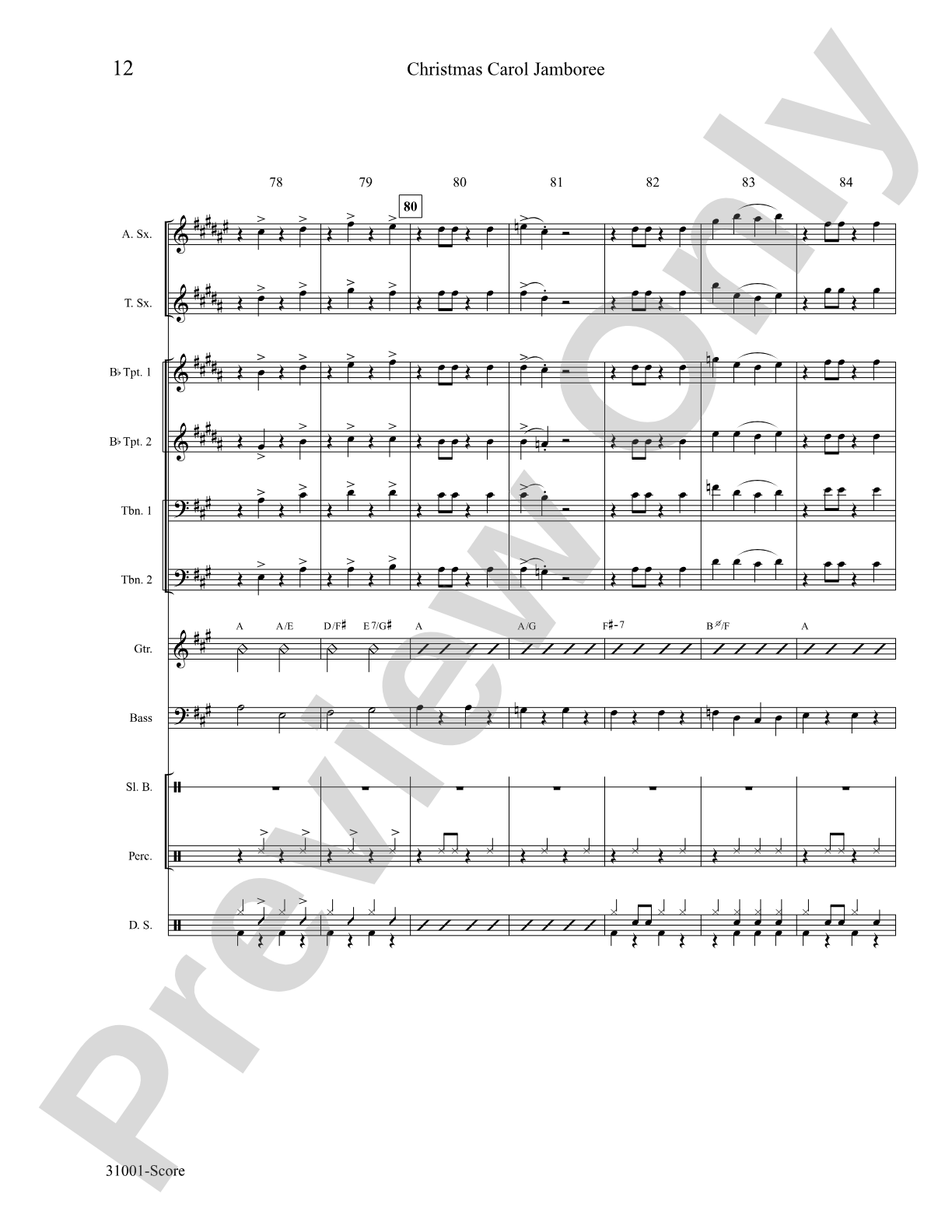 Christmas Carol Jamboree (A Holiday Hoedown): Choral SoundPax
