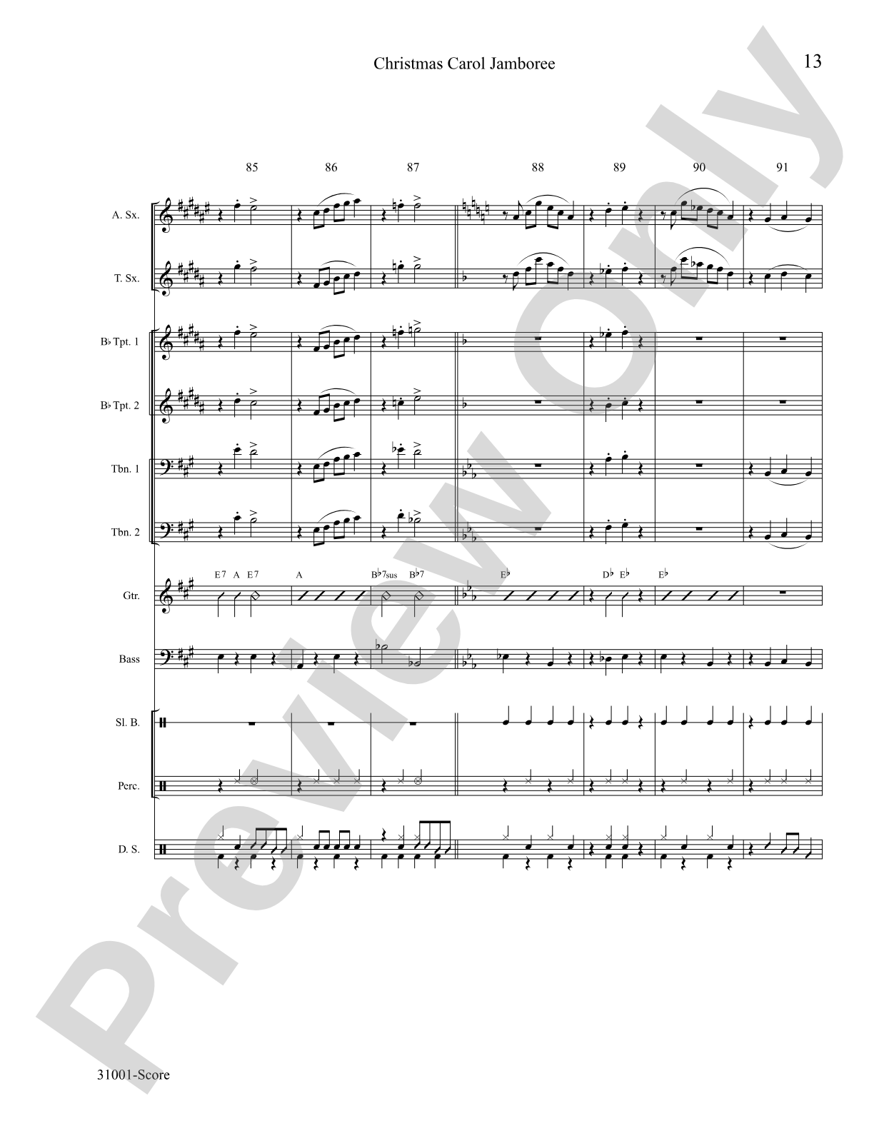 Christmas Carol Jamboree (A Holiday Hoedown): Choral SoundPax