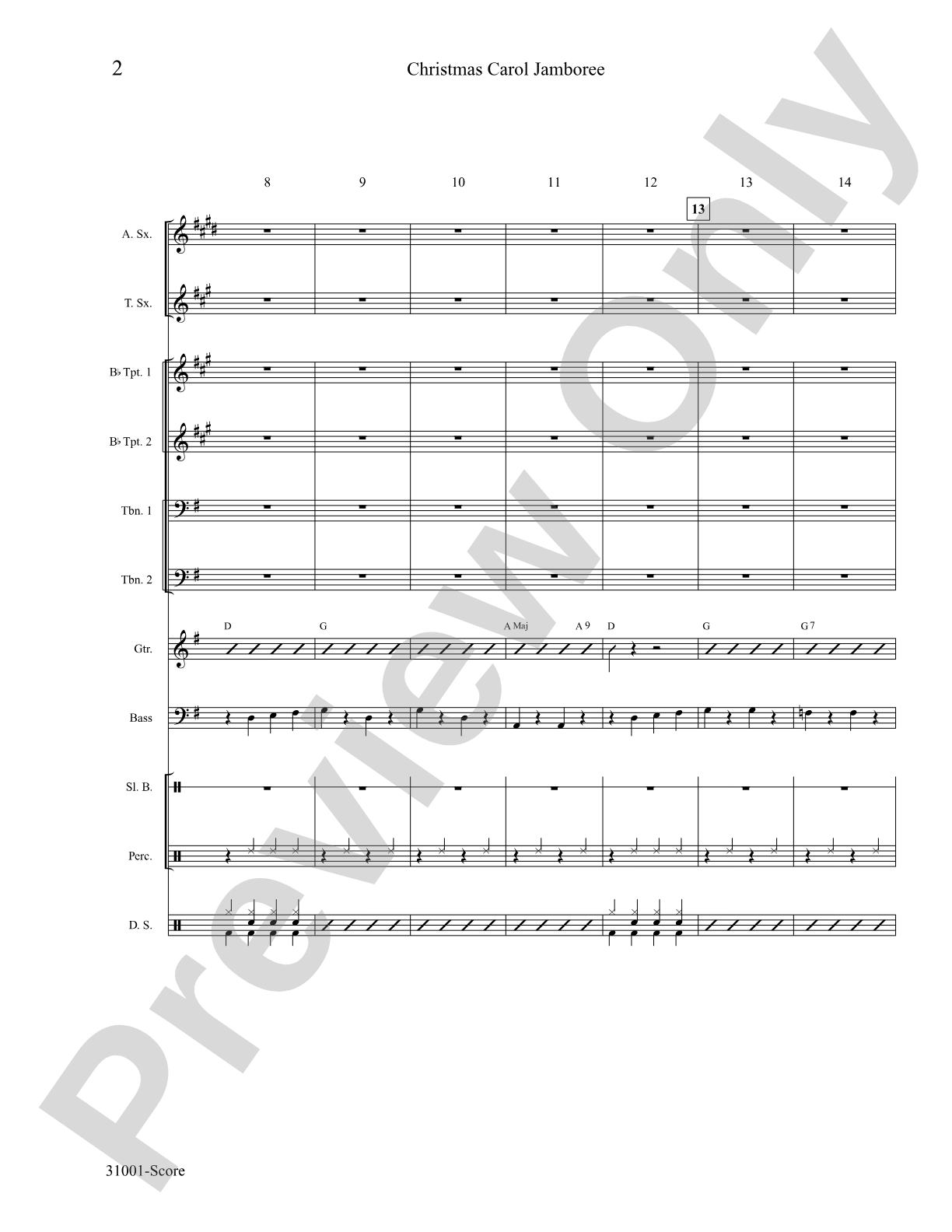 Christmas Carol Jamboree (A Holiday Hoedown): Choral SoundPax