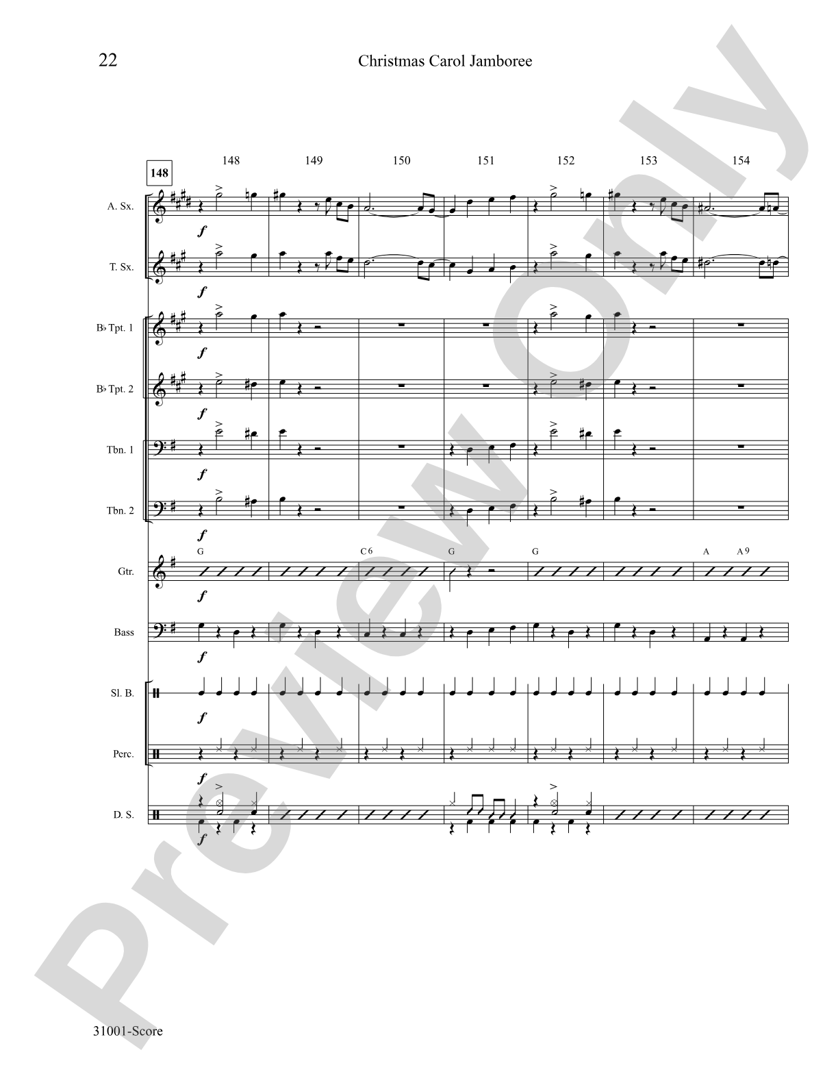 Christmas Carol Jamboree (A Holiday Hoedown): Choral SoundPax