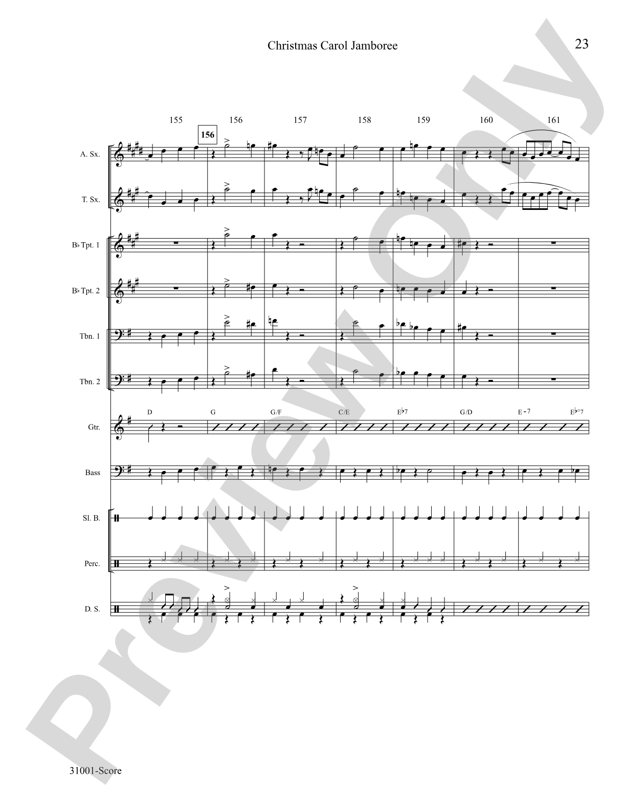 Christmas Carol Jamboree (A Holiday Hoedown): Choral SoundPax