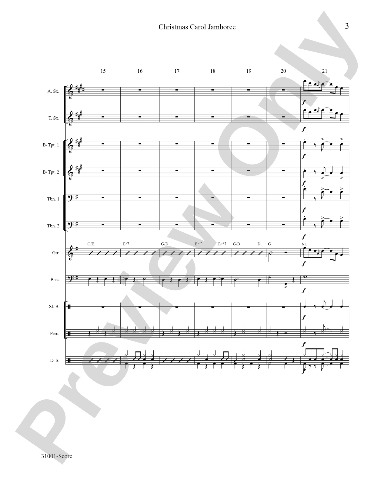 Christmas Carol Jamboree (A Holiday Hoedown): Choral SoundPax