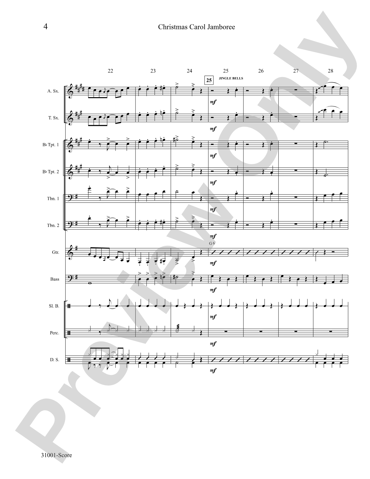 Christmas Carol Jamboree (A Holiday Hoedown): Choral SoundPax