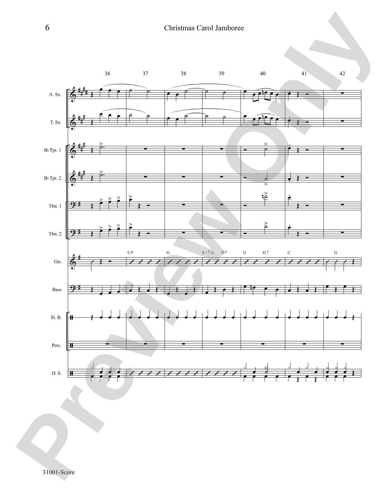 Christmas Carol Jamboree (A Holiday Hoedown): Choral SoundPax