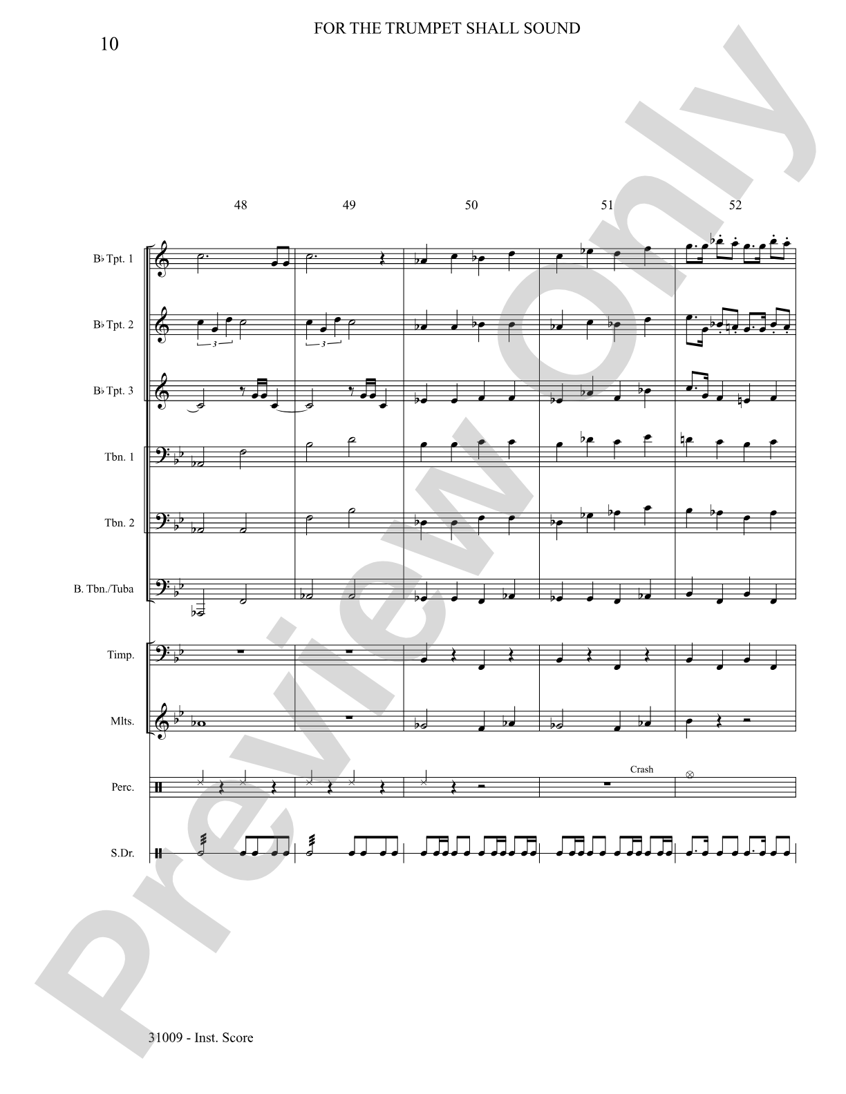 For the Trumpet Shall Sound: Choral SoundPax