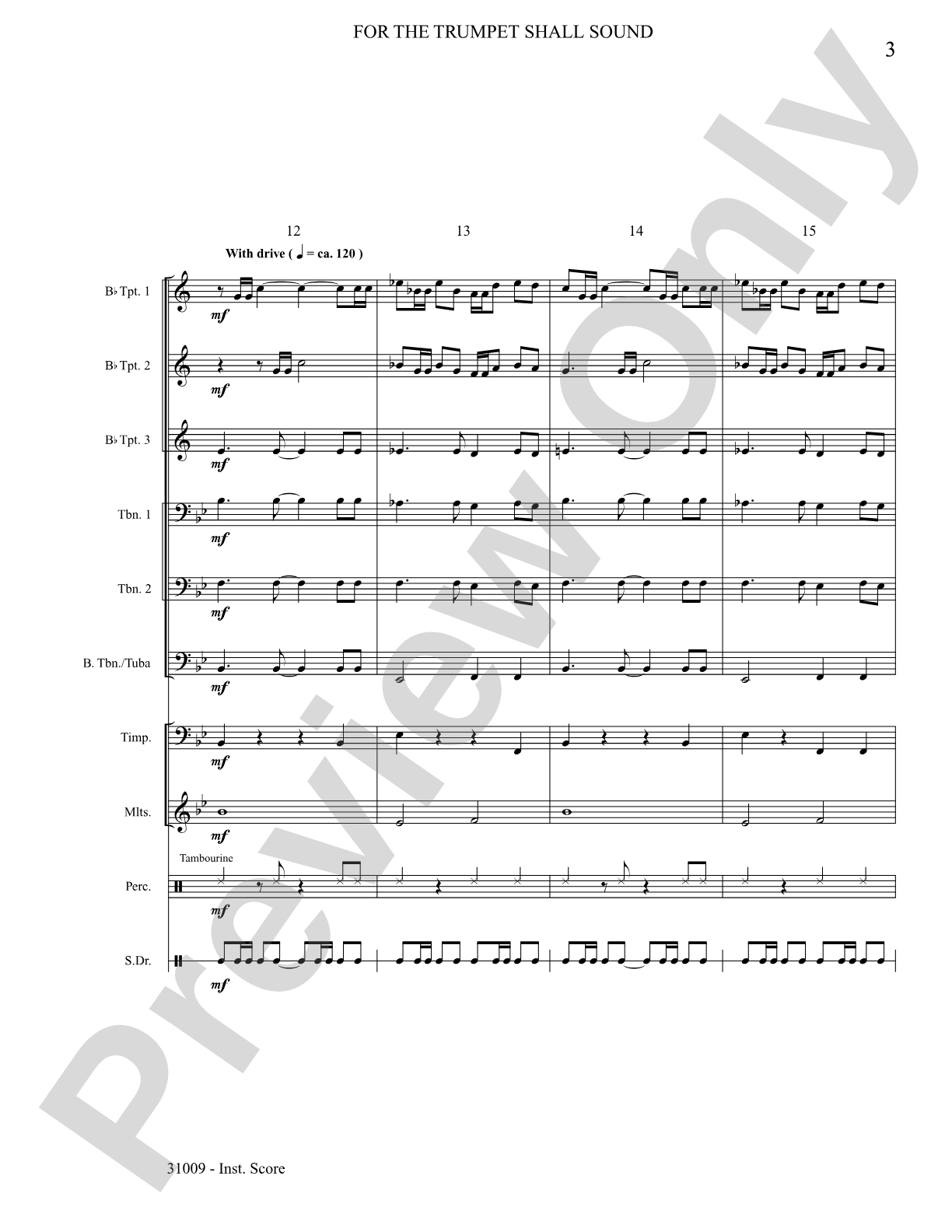 For the Trumpet Shall Sound: Choral SoundPax