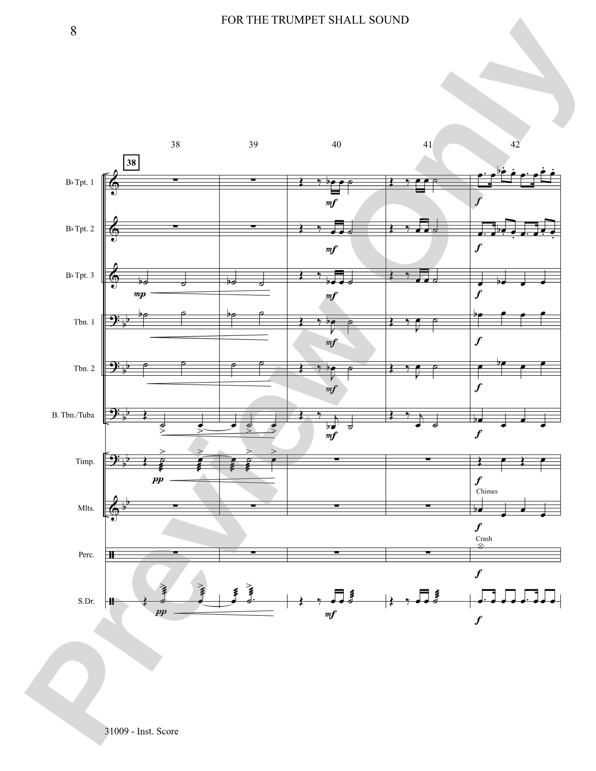 For the Trumpet Shall Sound: Choral SoundPax