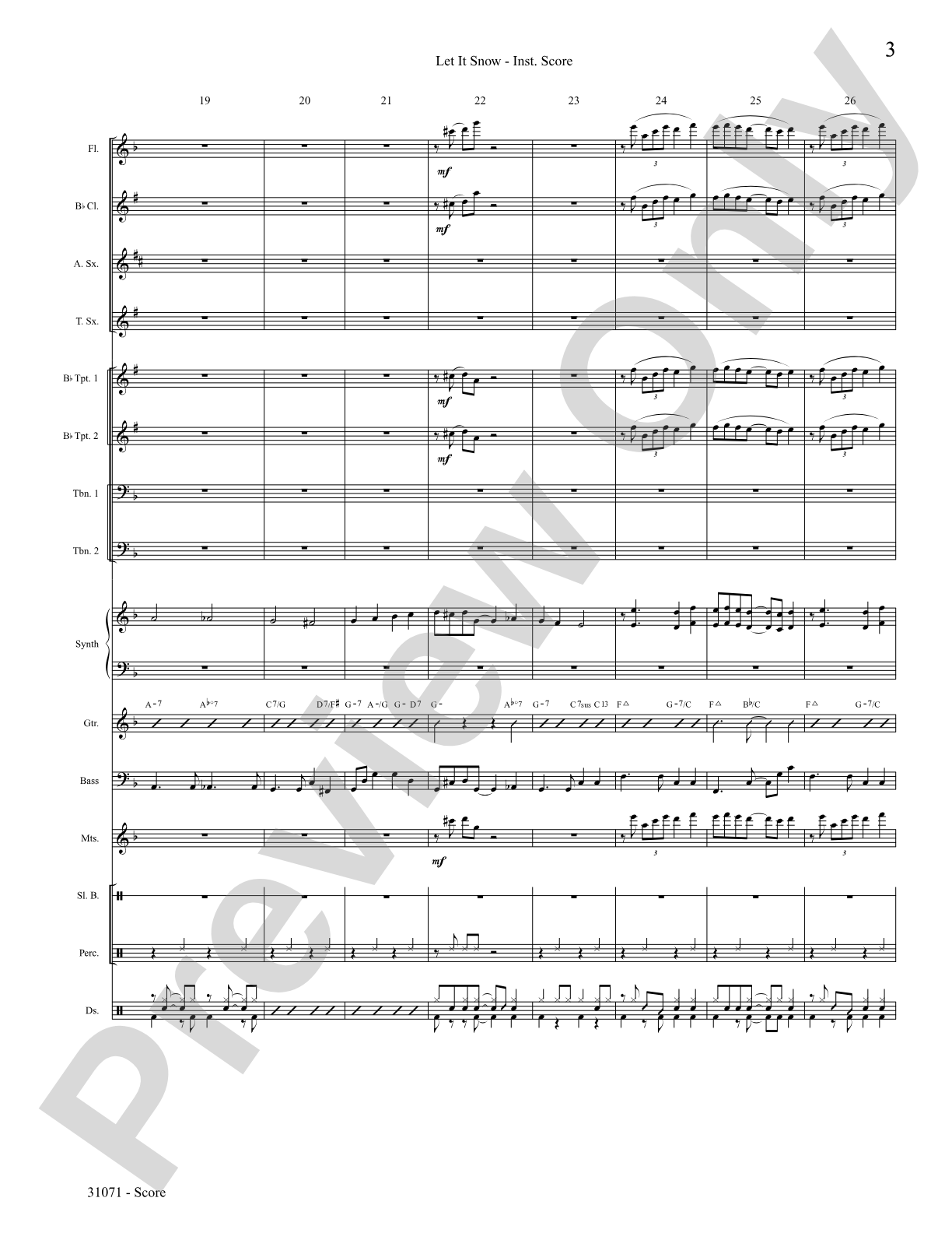 Let It Snow! Let It Snow! Let It Snow!: Choral SoundPax