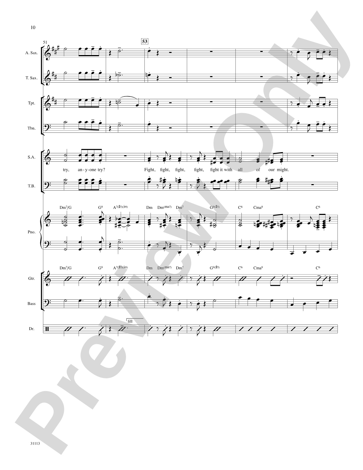 Something's Gotta Give: Choral SoundPax