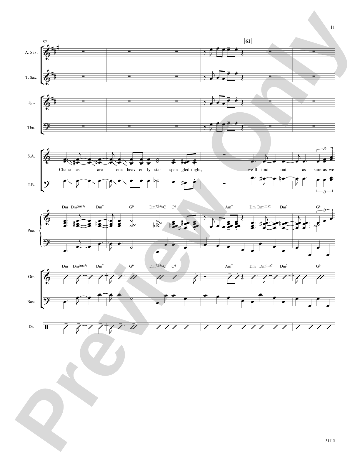 Something's Gotta Give: Choral SoundPax