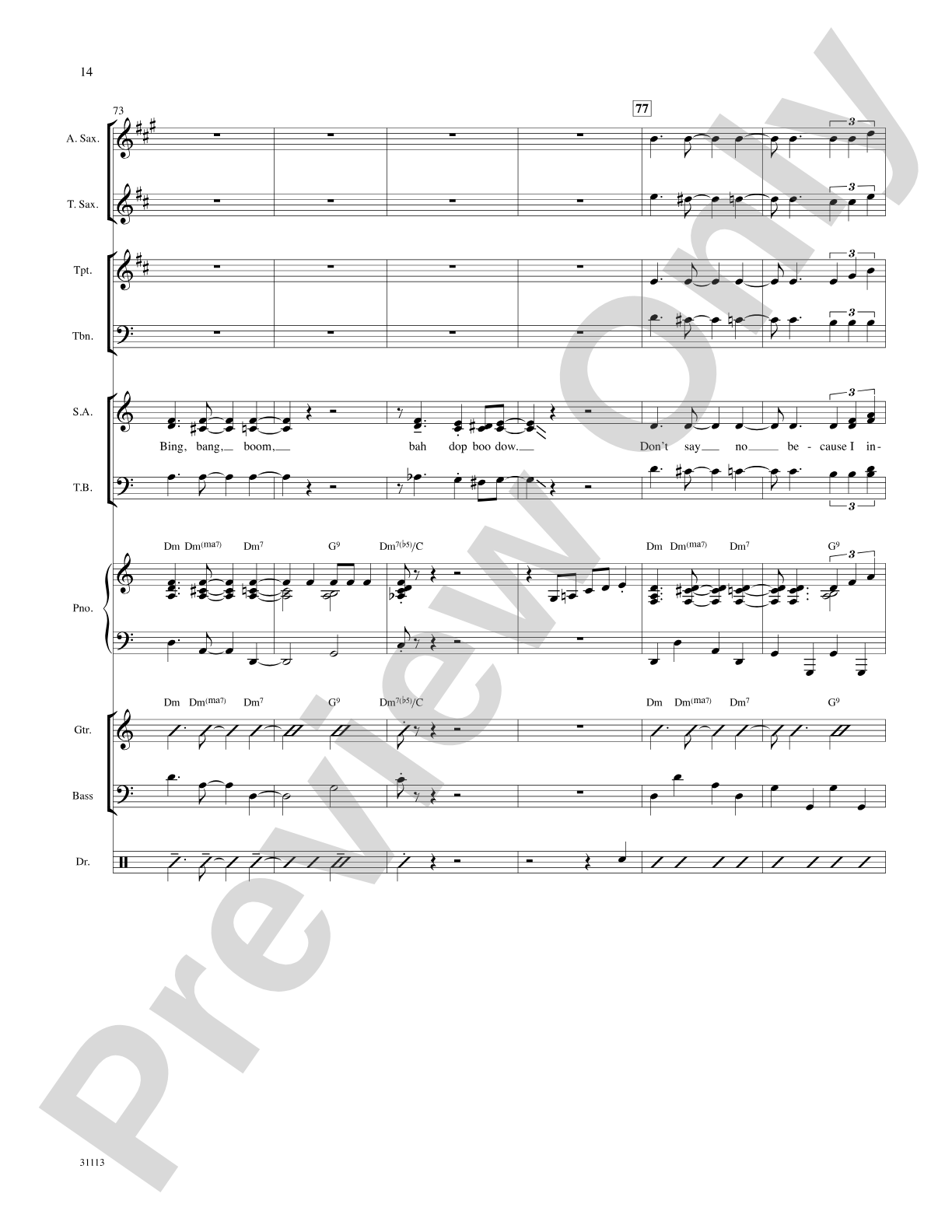Something's Gotta Give: Choral SoundPax