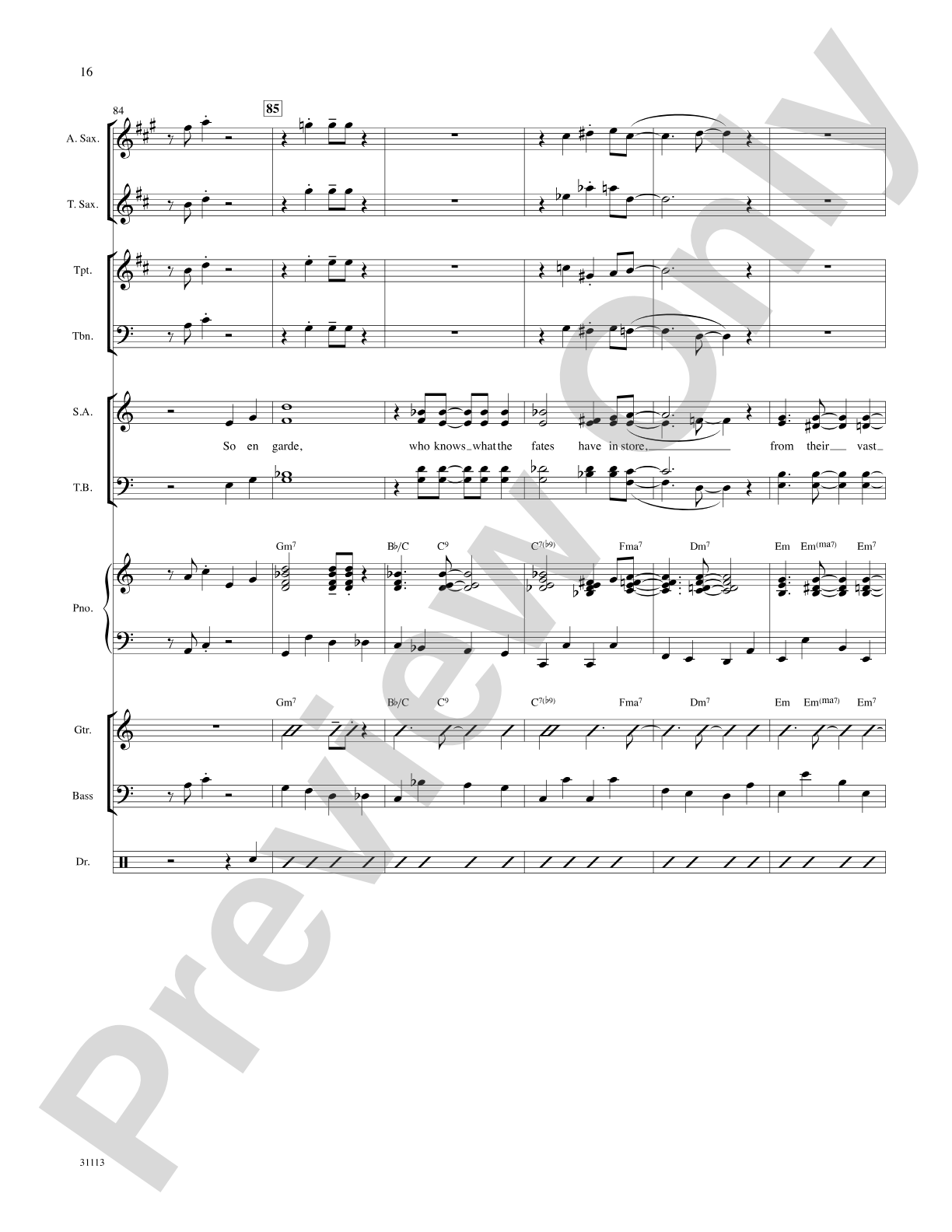 Something's Gotta Give: Choral SoundPax