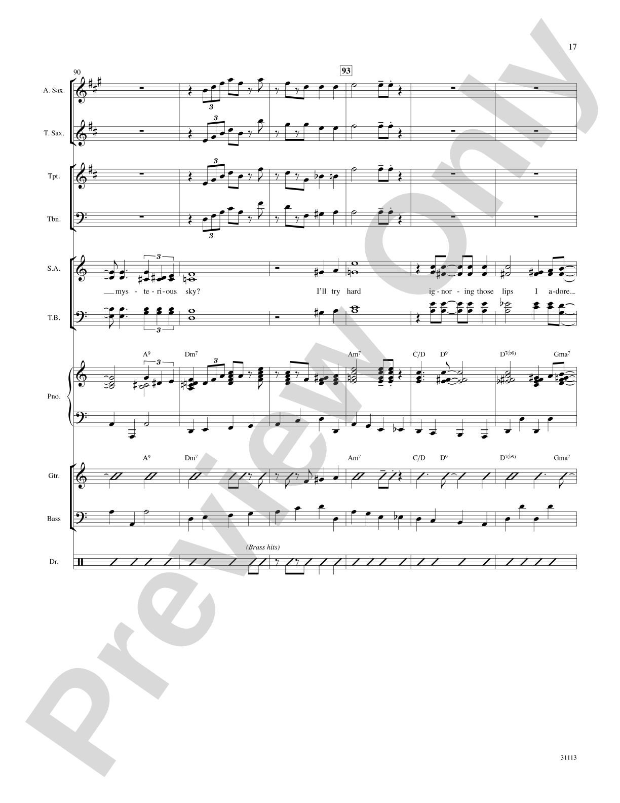 Something's Gotta Give: Choral SoundPax