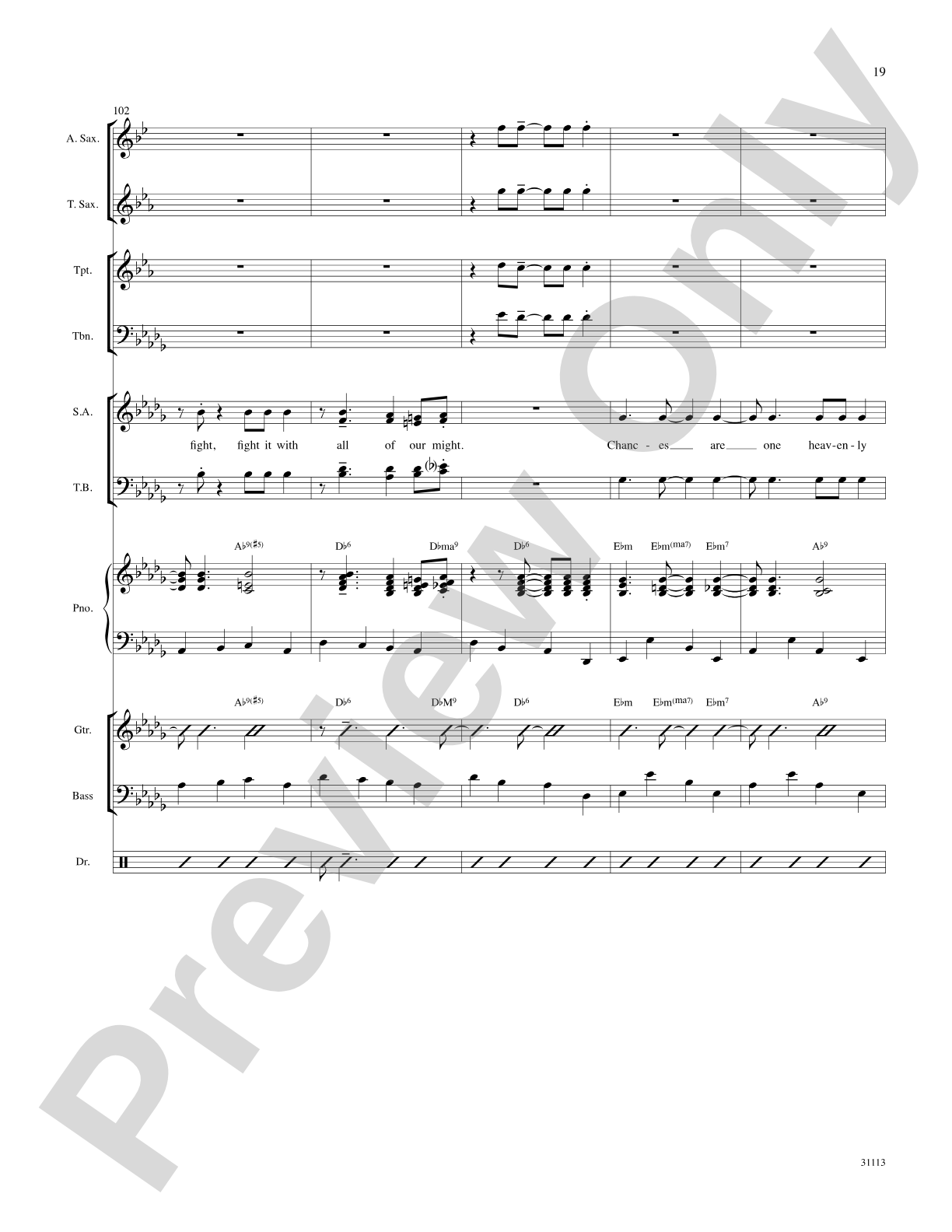 Something's Gotta Give: Choral SoundPax