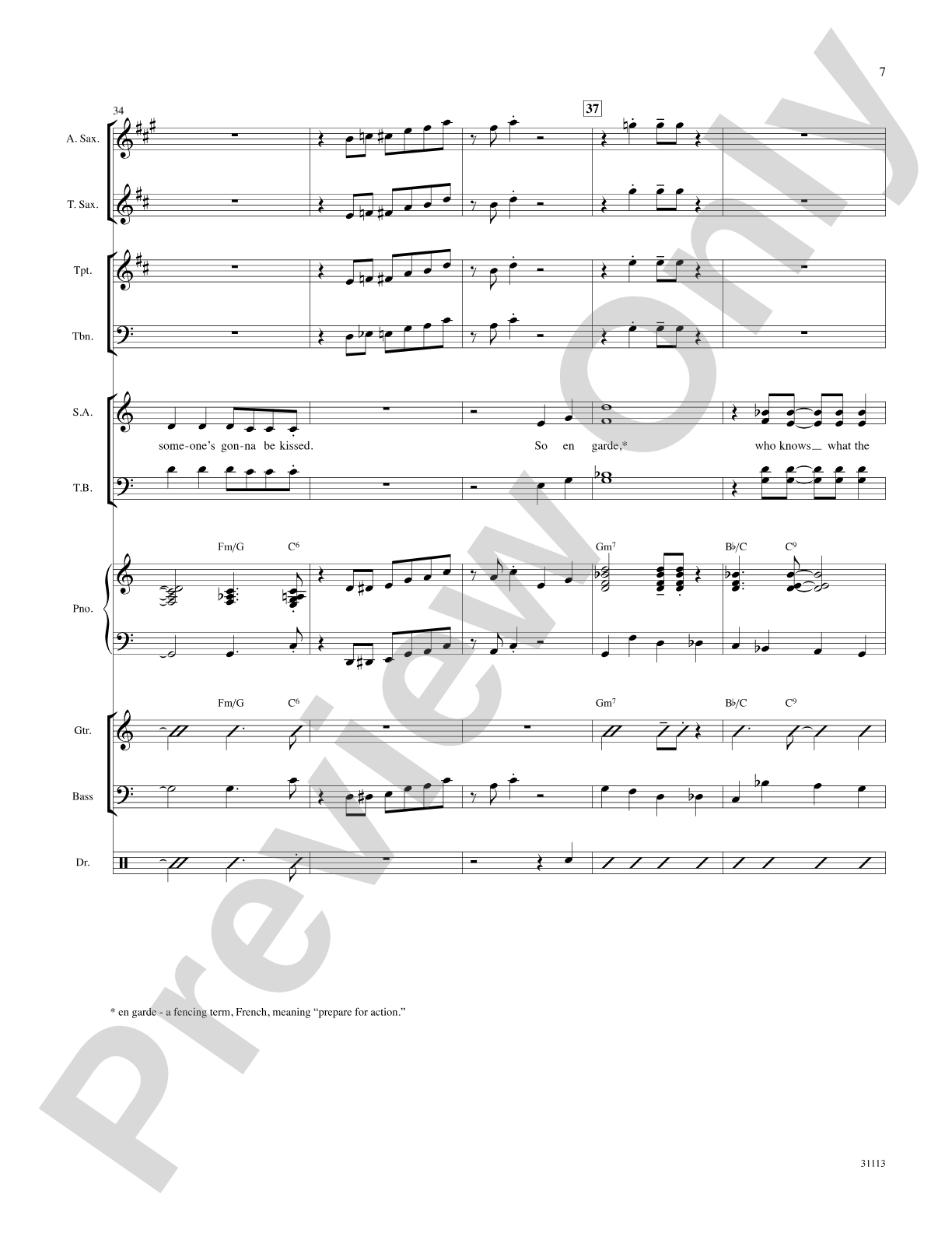Something's Gotta Give: Choral SoundPax