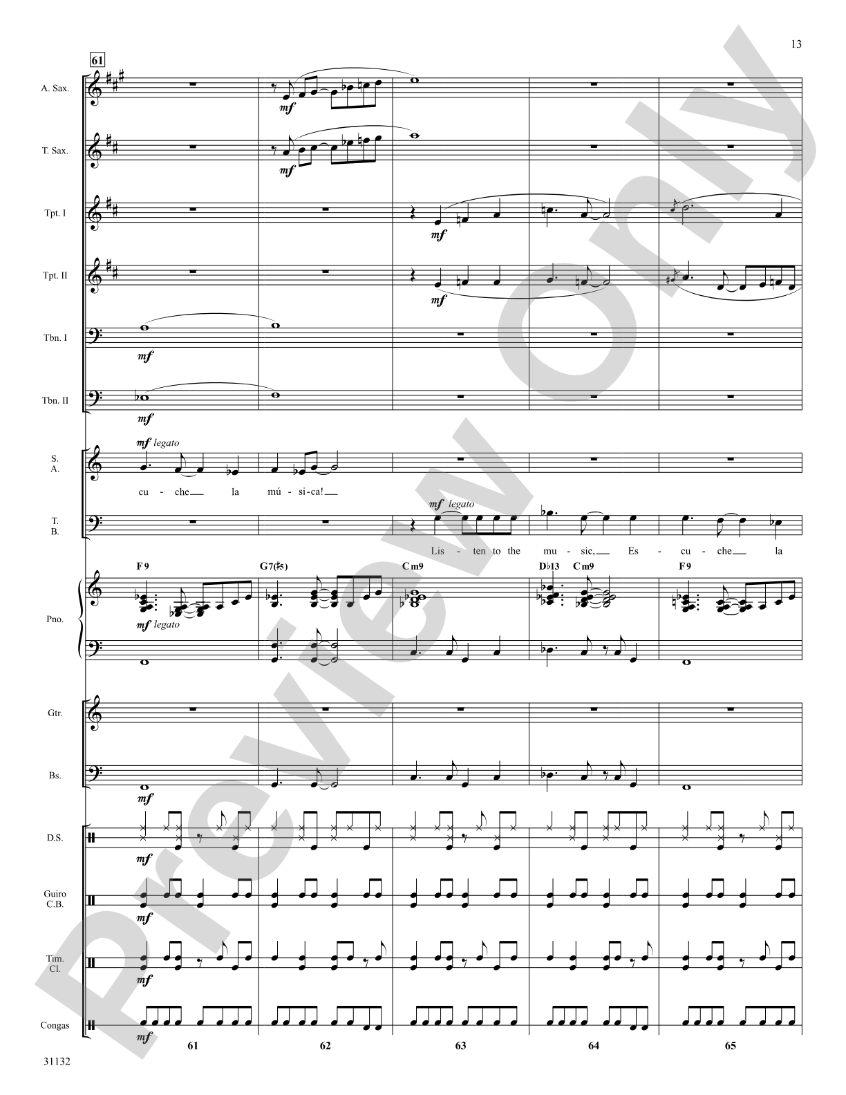 ¡Danza!: Choral SoundPax