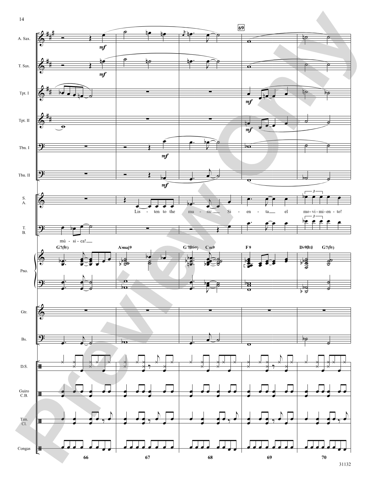 ¡Danza!: Choral SoundPax