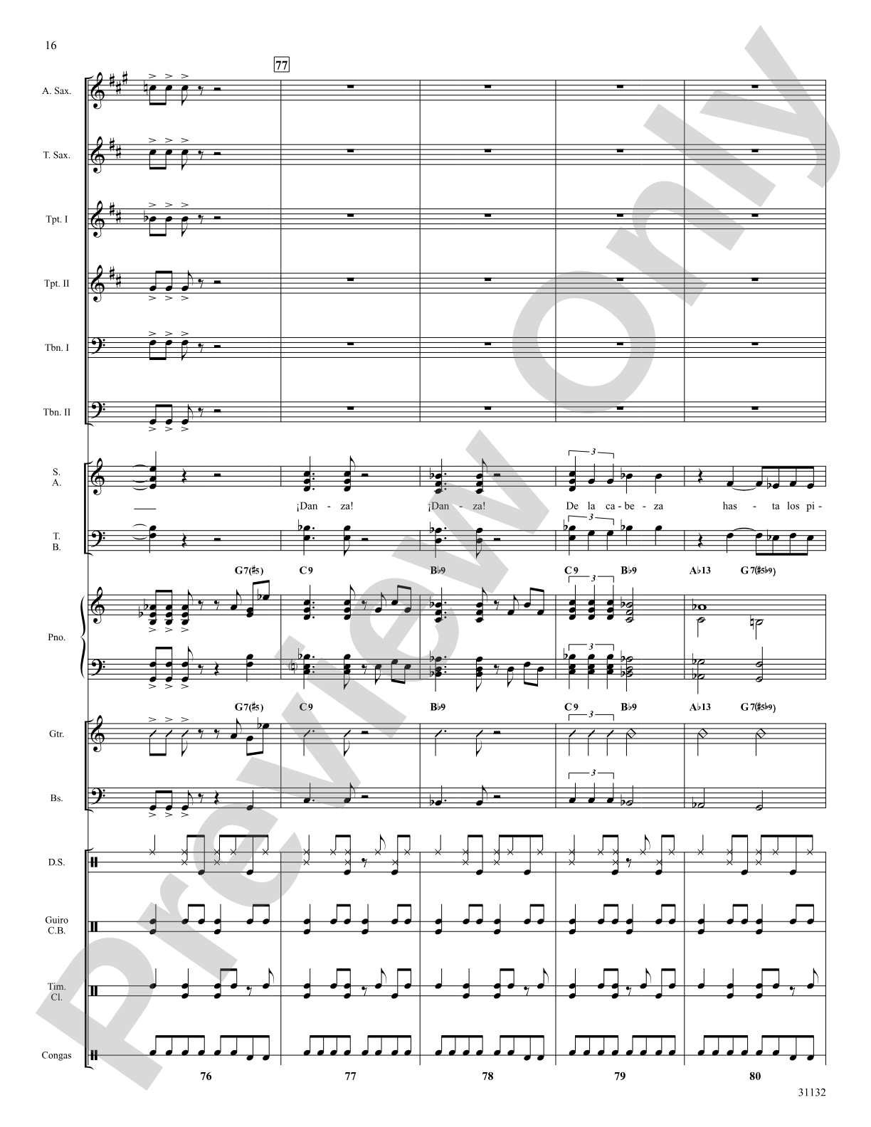 ¡Danza!: Choral SoundPax