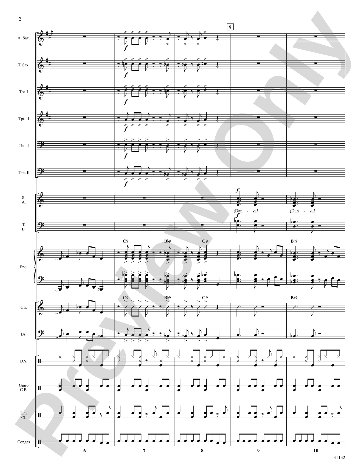 ¡Danza!: Choral SoundPax