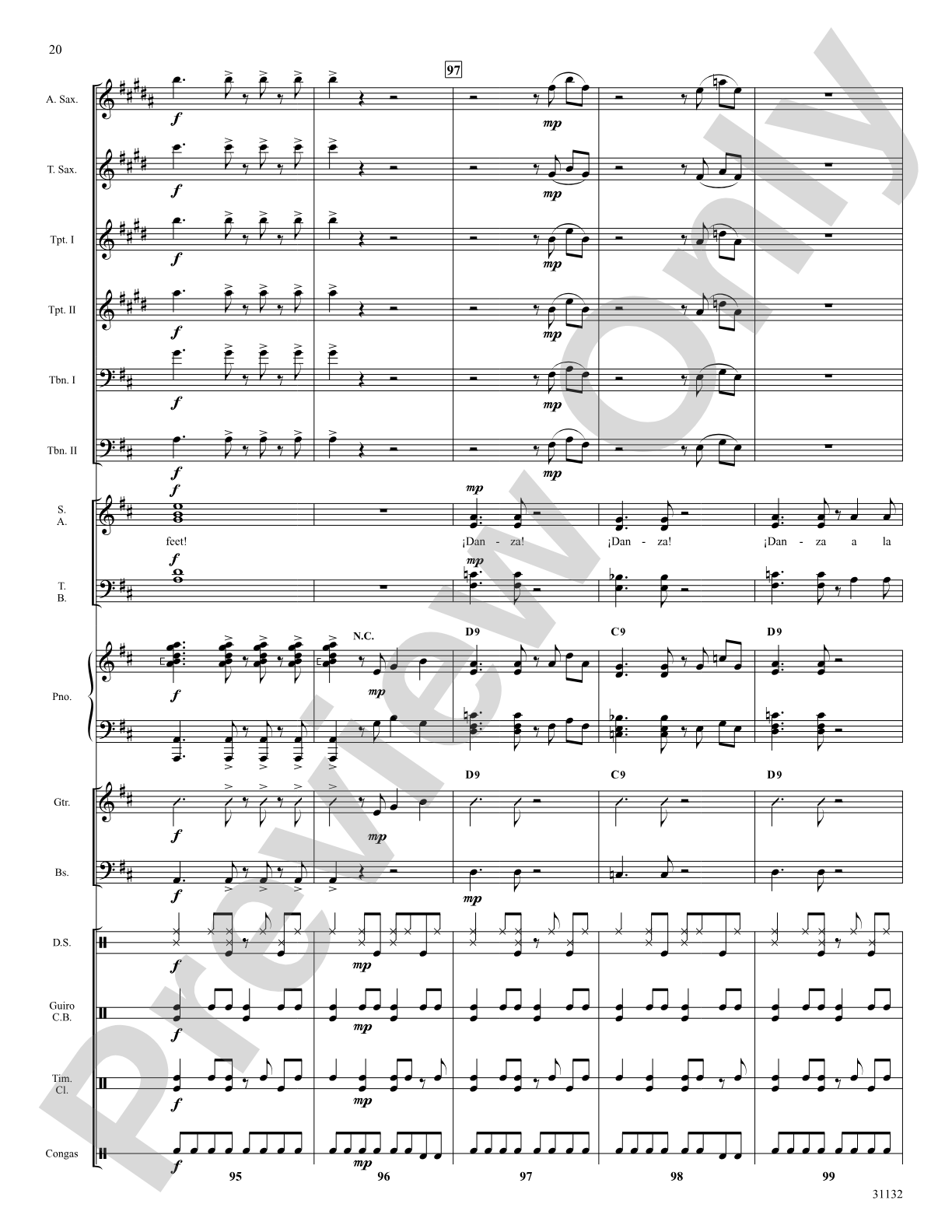¡Danza!: Choral SoundPax