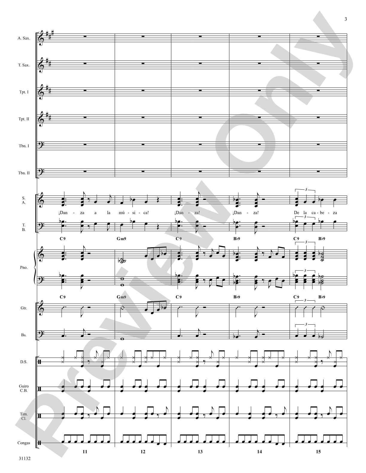¡Danza!: Choral SoundPax