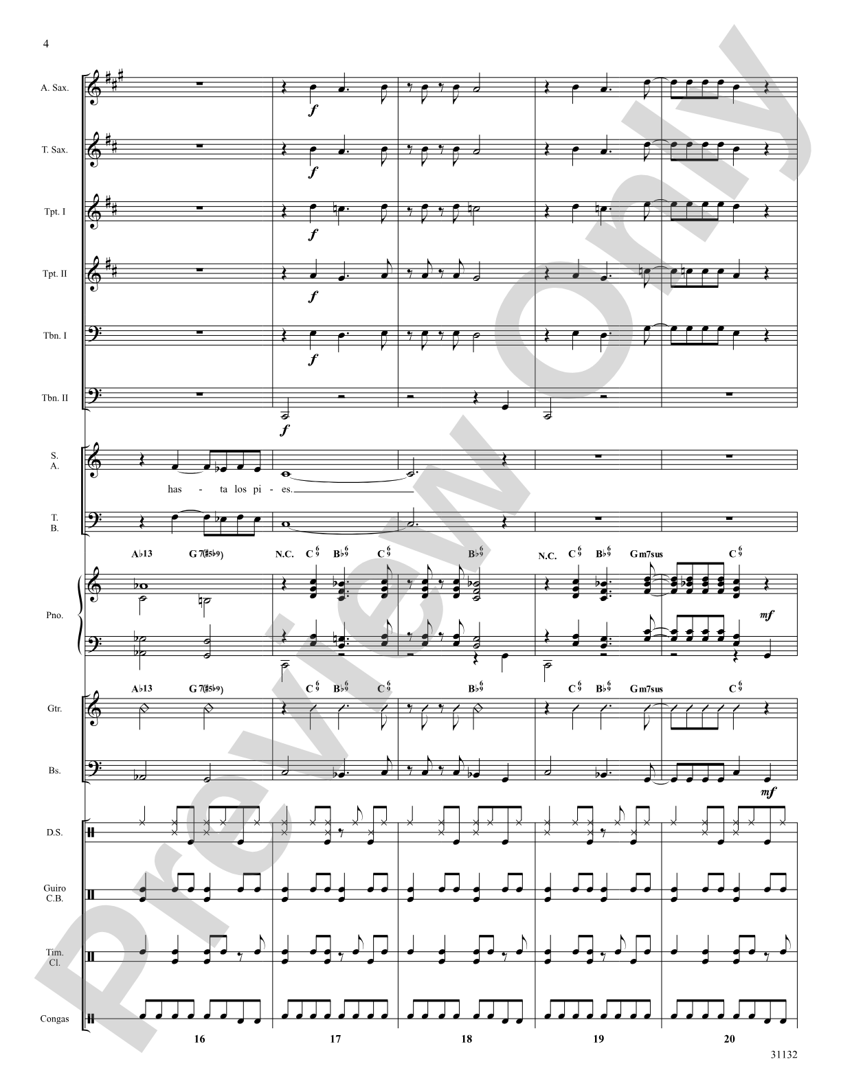 ¡Danza!: Choral SoundPax