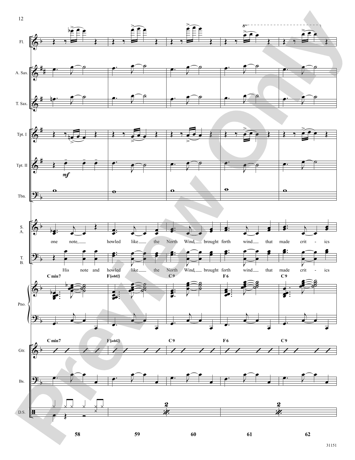 Johnny One Note (from the musical Babes in Arms): Choral SoundPax