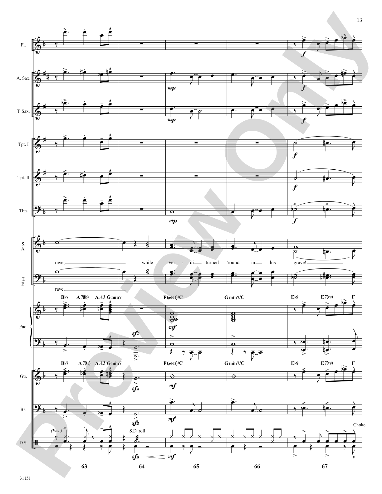 Johnny One Note (from the musical Babes in Arms): Choral SoundPax