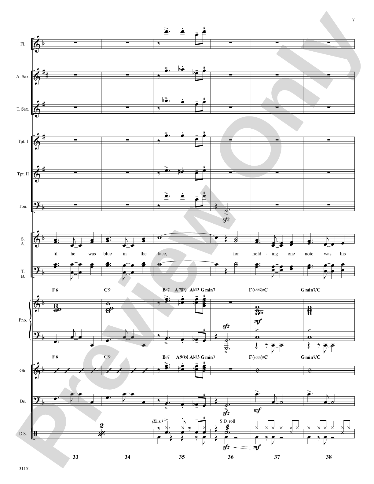 Johnny One Note (from the musical Babes in Arms): Choral SoundPax