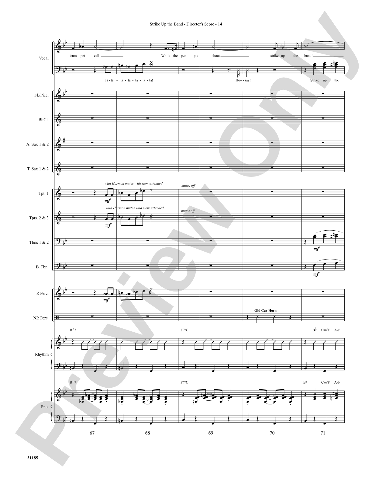 Strike Up the Band!: Choral SoundPax