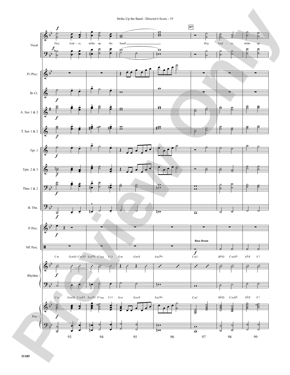 Strike Up the Band!: Choral SoundPax