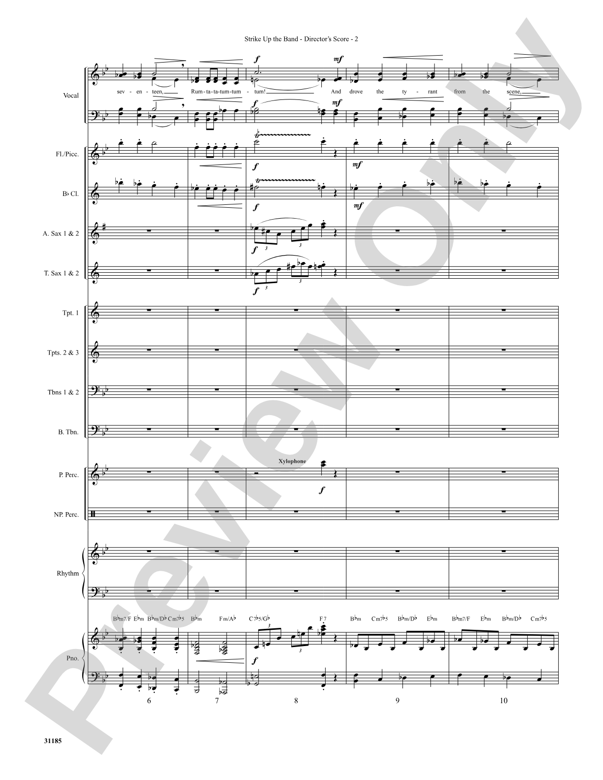 Strike Up the Band!: Choral SoundPax