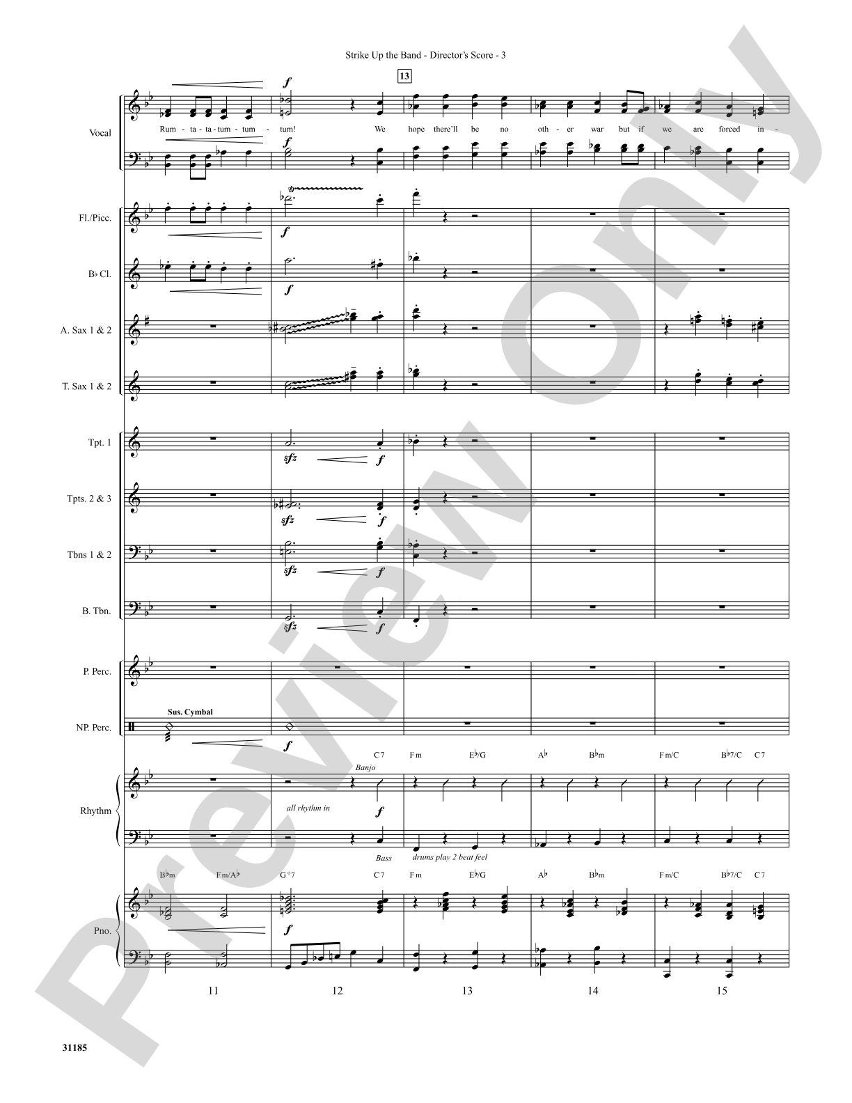 Strike Up the Band!: Choral SoundPax