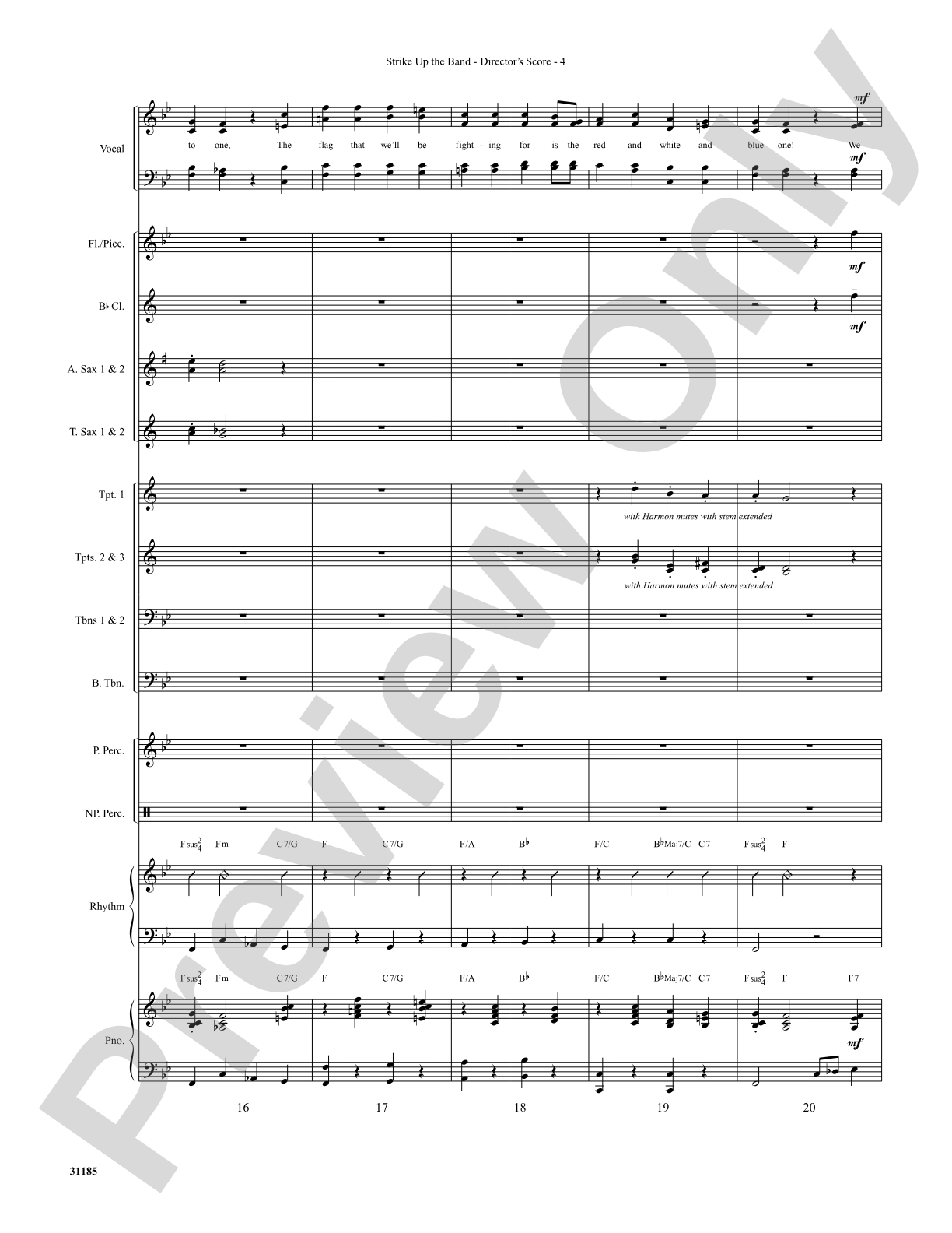 Strike Up the Band!: Choral SoundPax