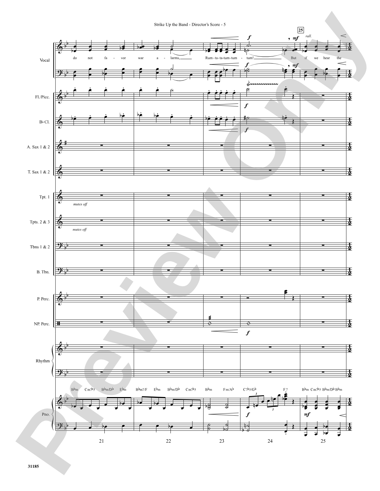 Strike Up the Band!: Choral SoundPax