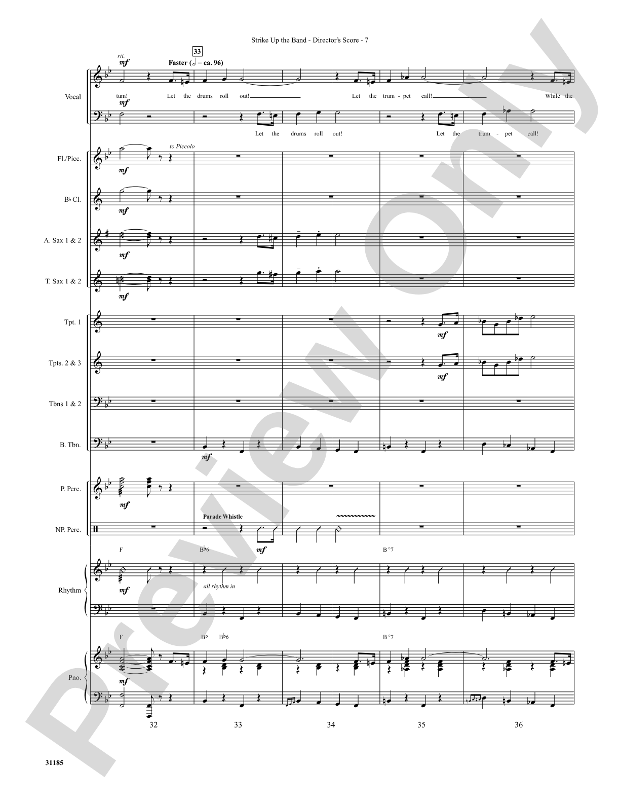 Strike Up the Band!: Choral SoundPax