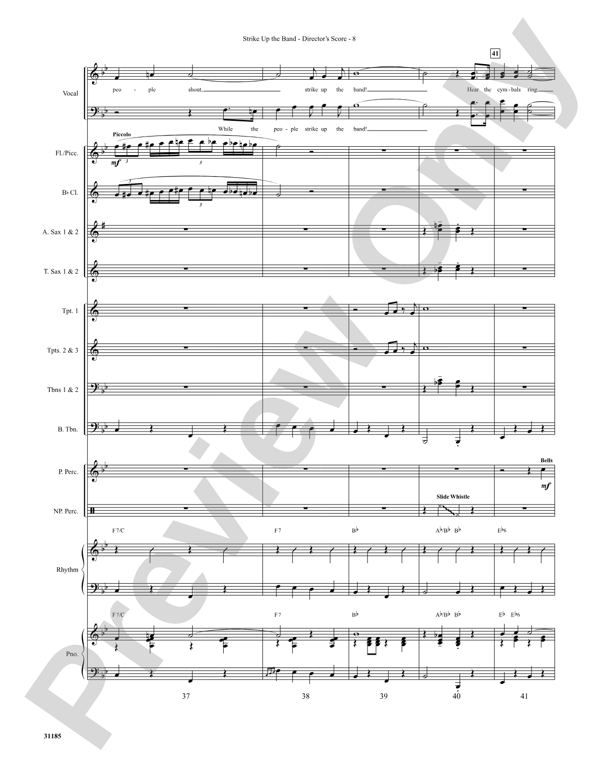 Strike Up the Band!: Choral SoundPax