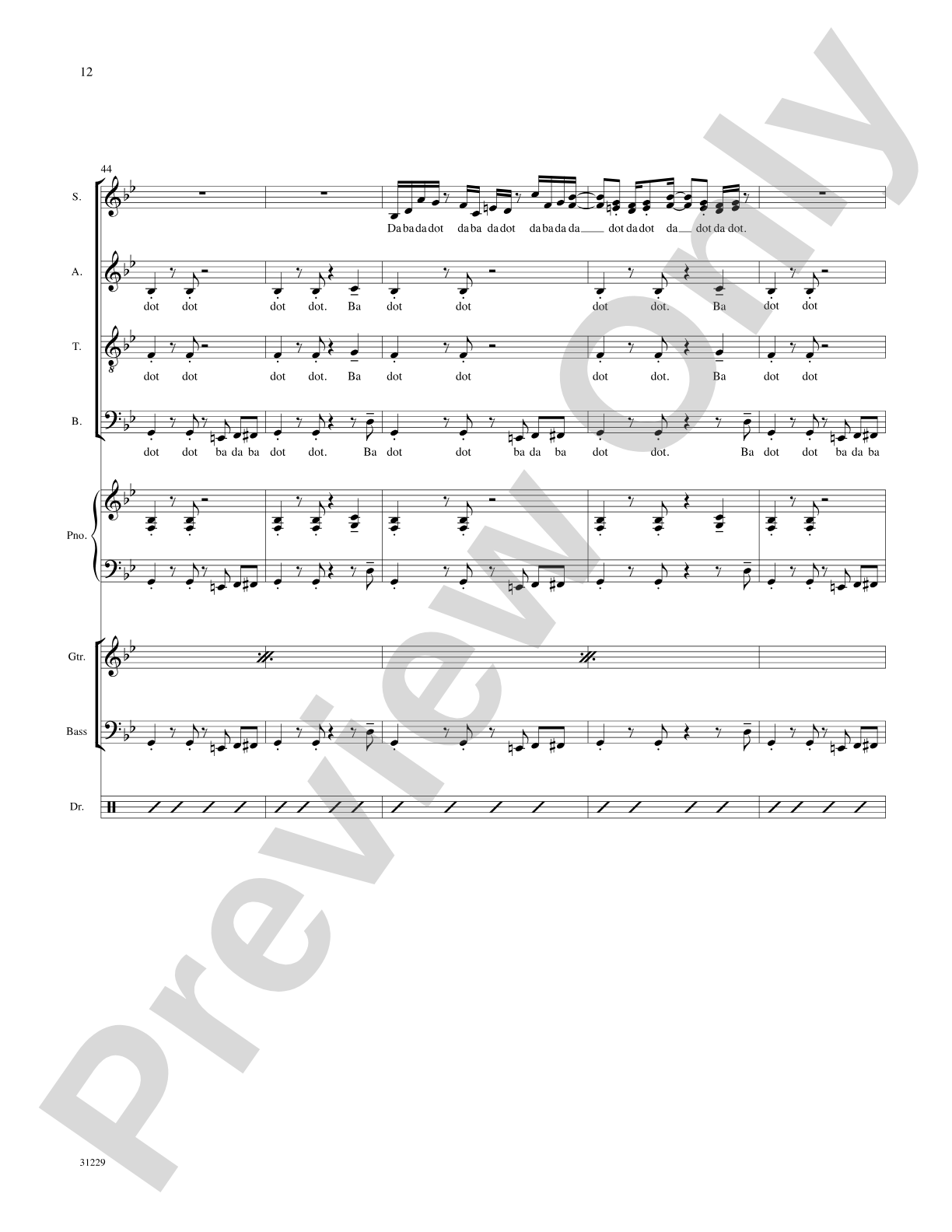 Pick Up the Pieces: Choral SoundPax