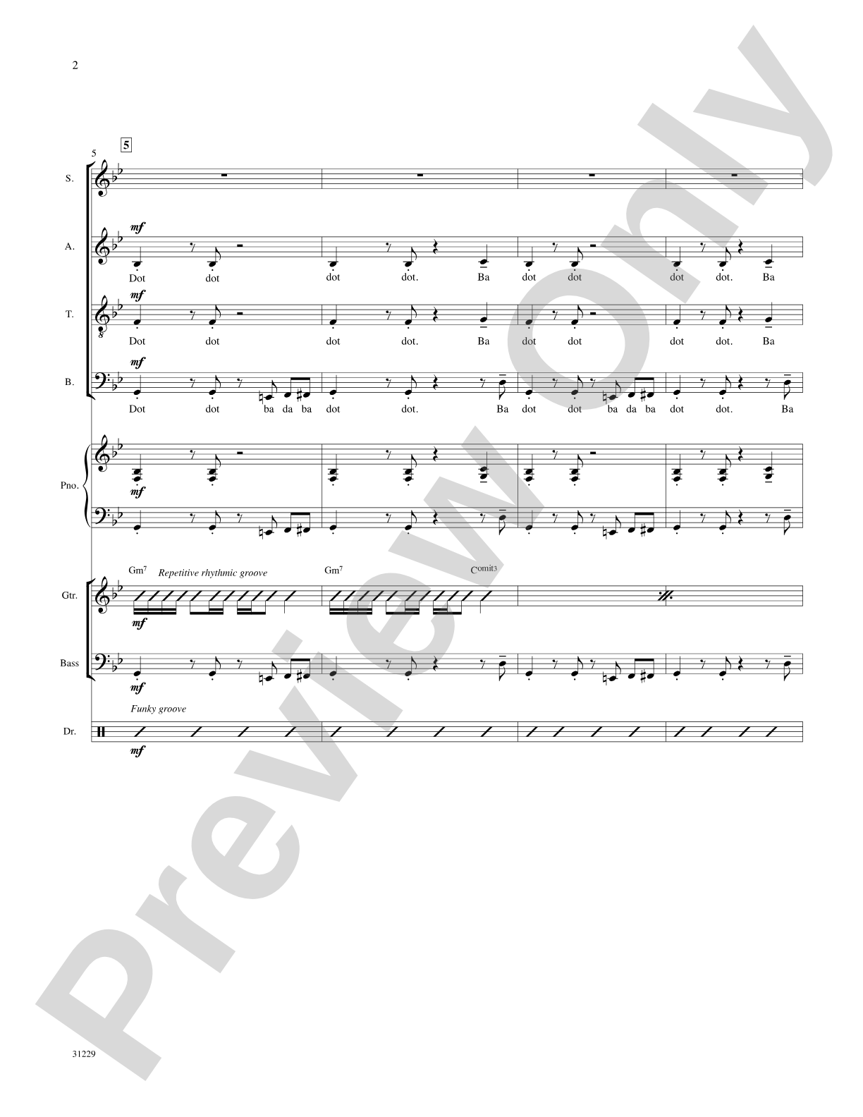 Pick Up the Pieces: Choral SoundPax