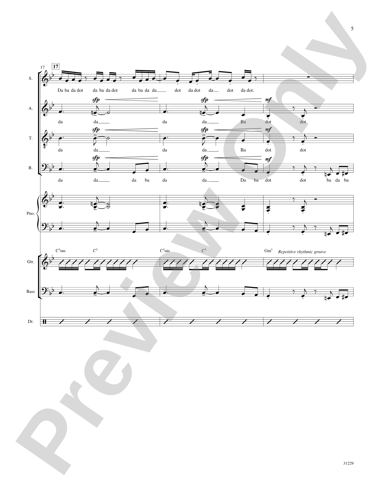 Pick Up the Pieces: Choral SoundPax