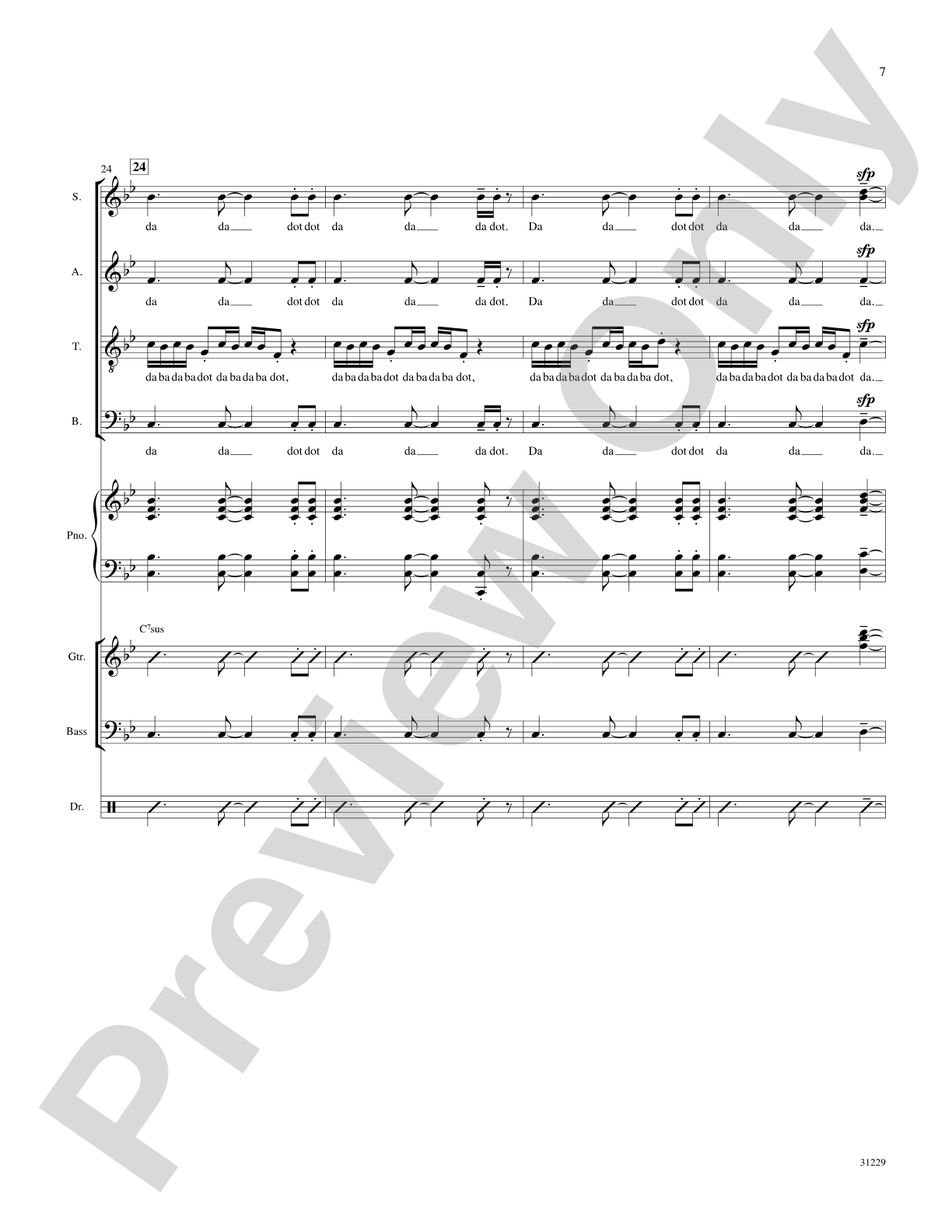 Pick Up the Pieces: Choral SoundPax