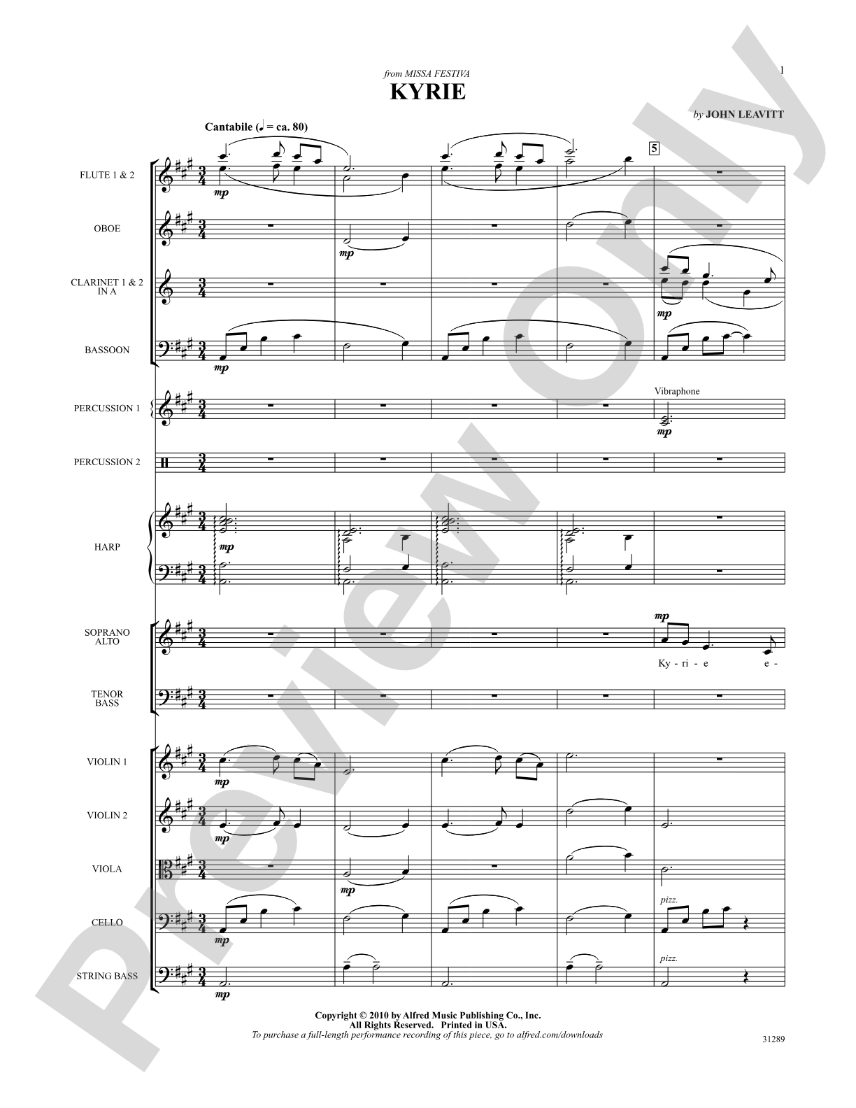 Kyrie: Choral SoundPax